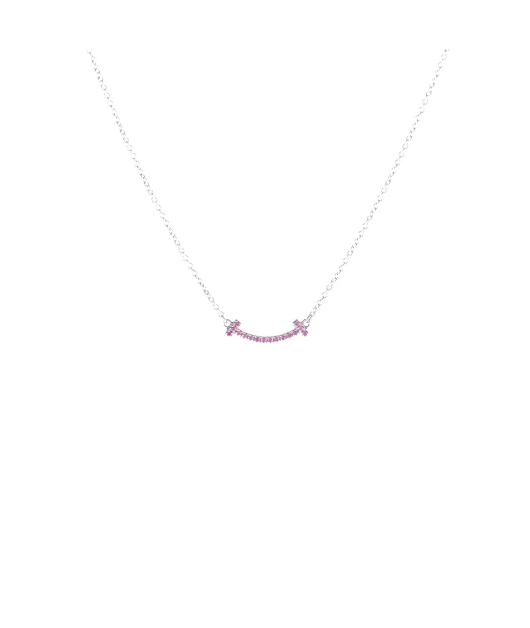 TIFFANY&CO Серебряное колье из белого золота, фото 1