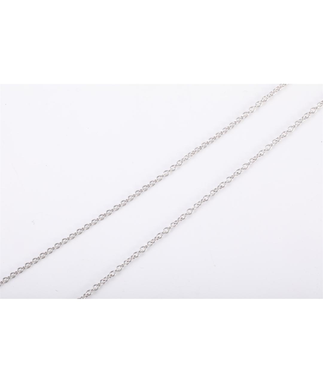 TIFFANY&CO Серебряное колье из белого золота, фото 4