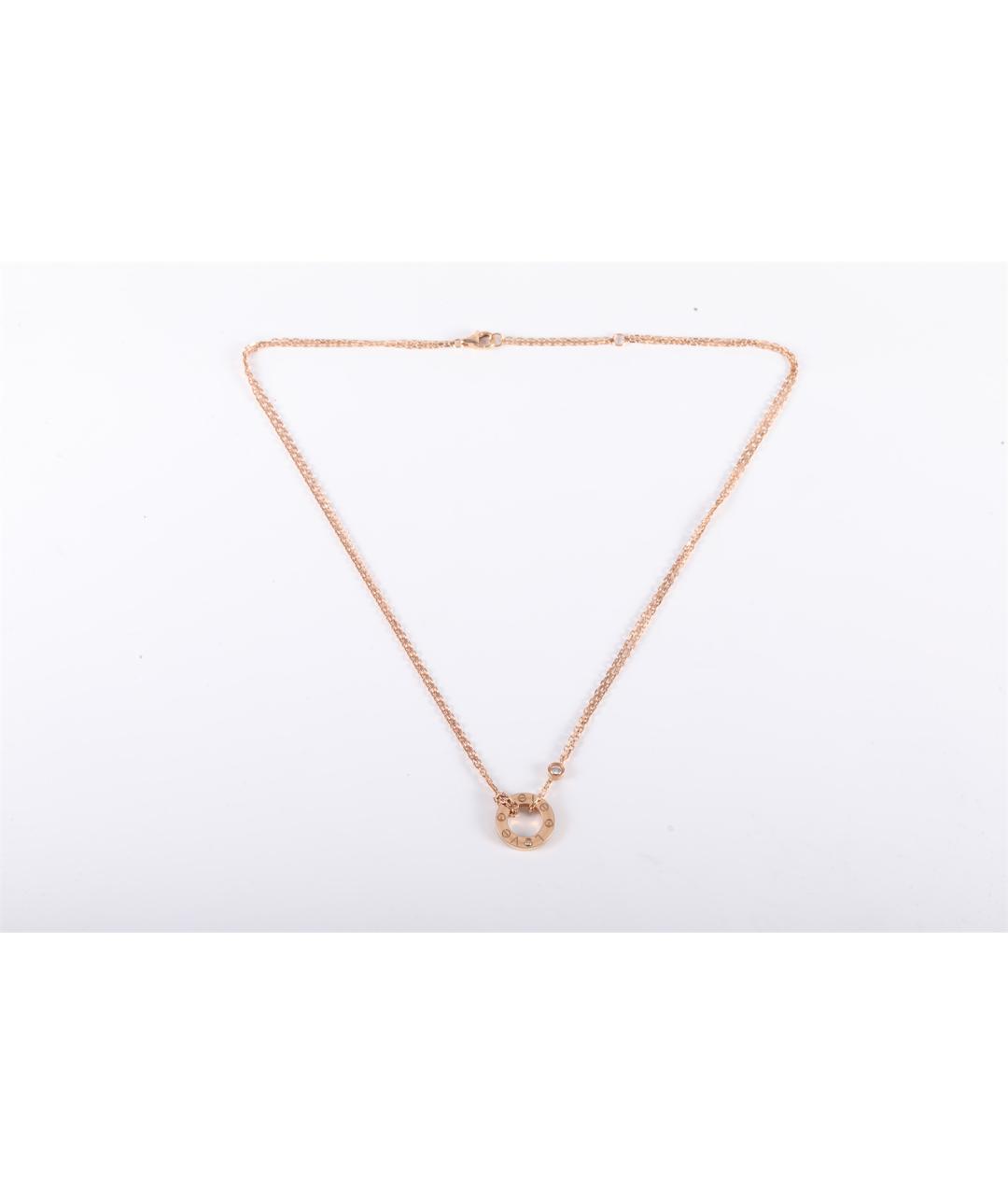 CARTIER Золотое колье из розового золота, фото 6
