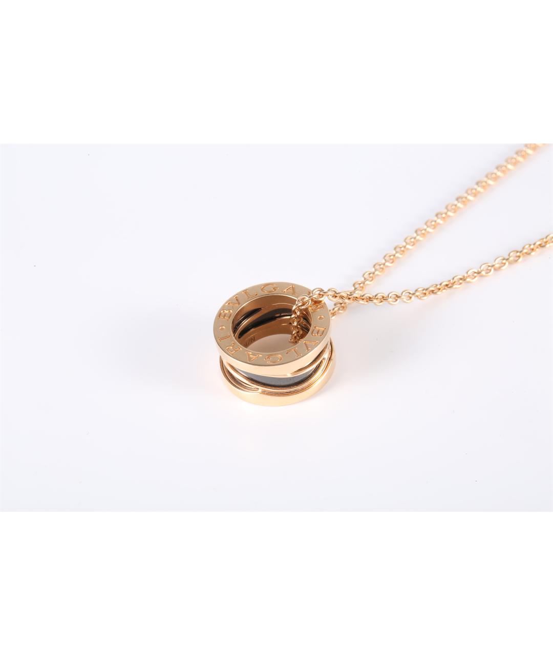 BVLGARI Золотое колье из розового золота, фото 3
