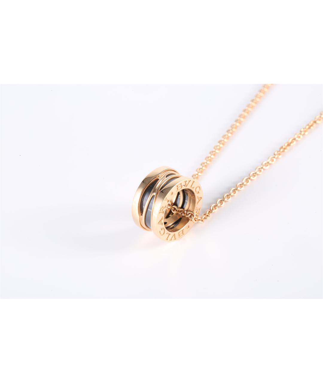 BVLGARI Золотое колье из розового золота, фото 2
