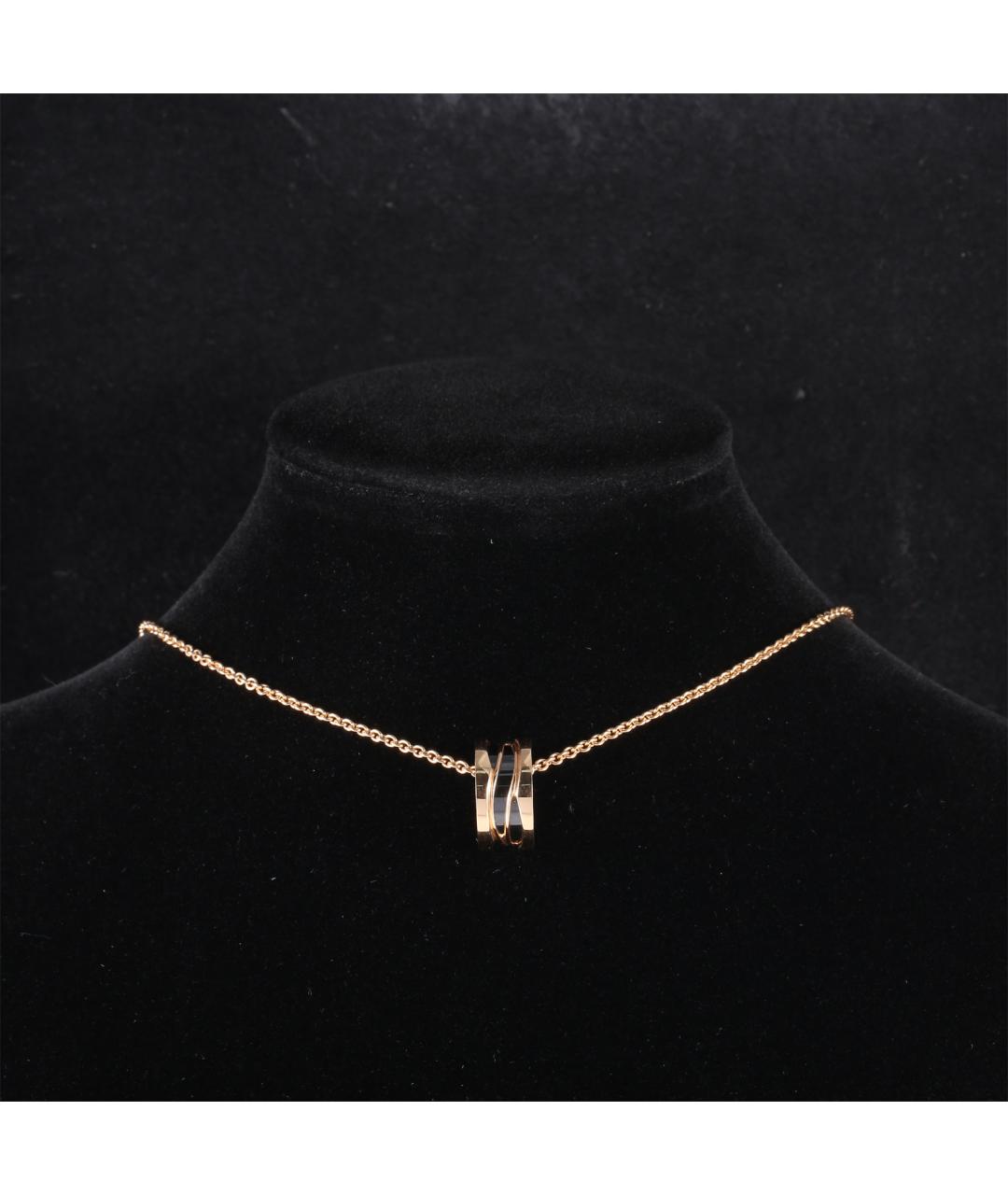 BVLGARI Золотое колье из розового золота, фото 7