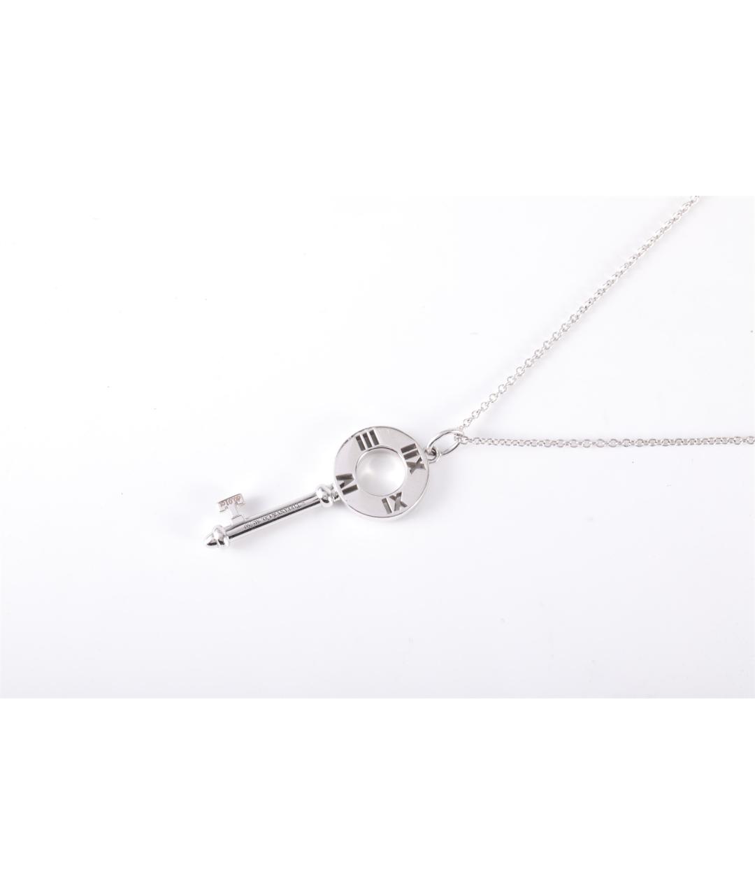 TIFFANY&CO Серебряное колье из белого золота, фото 3