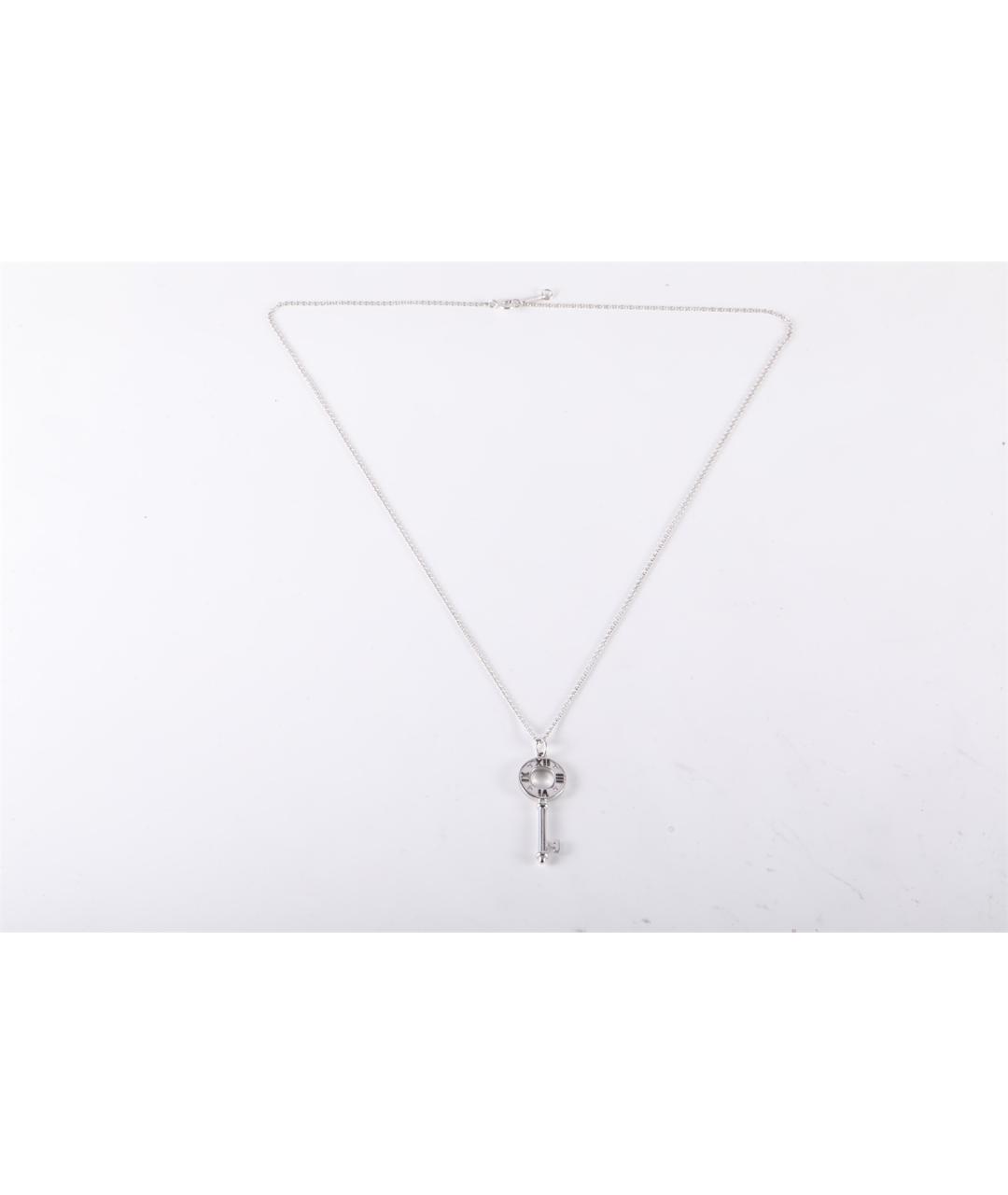 TIFFANY&CO Серебряное колье из белого золота, фото 6