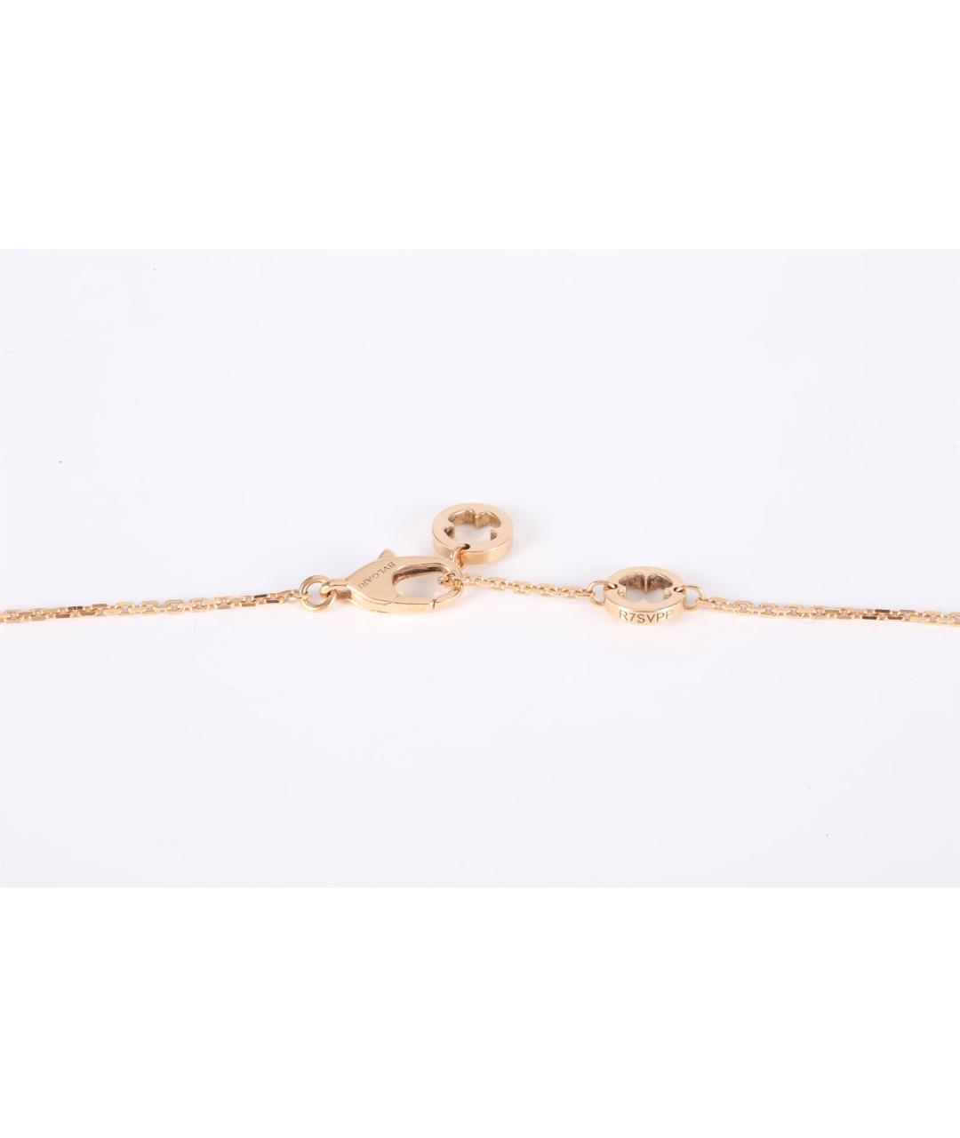 BVLGARI Золотое колье из розового золота, фото 5