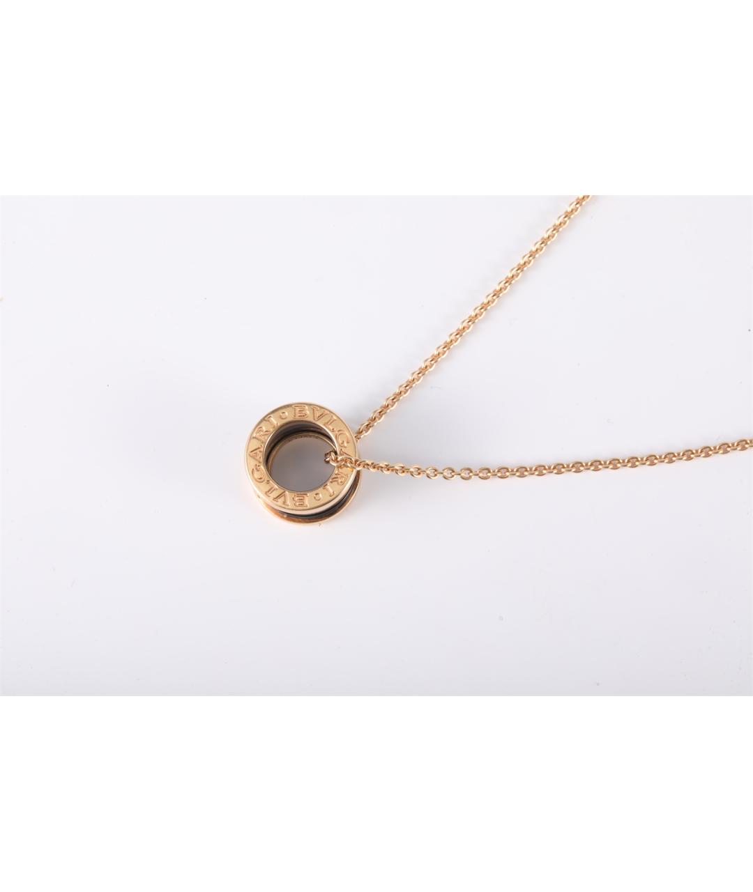 BVLGARI Золотое колье из розового золота, фото 3