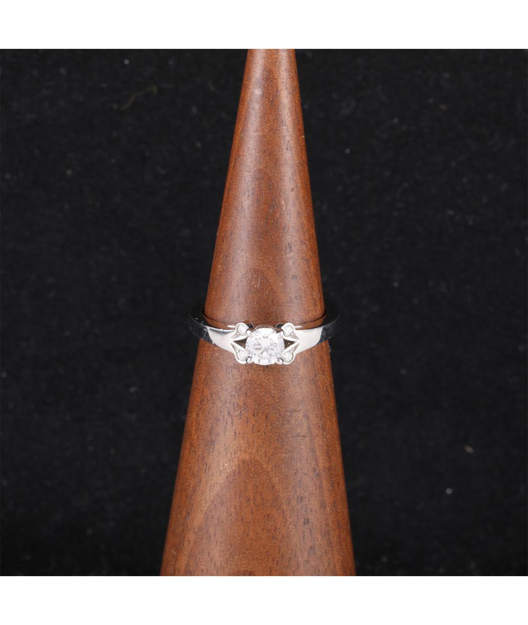 CARTIER Серебряное платиновое кольцо, фото 7