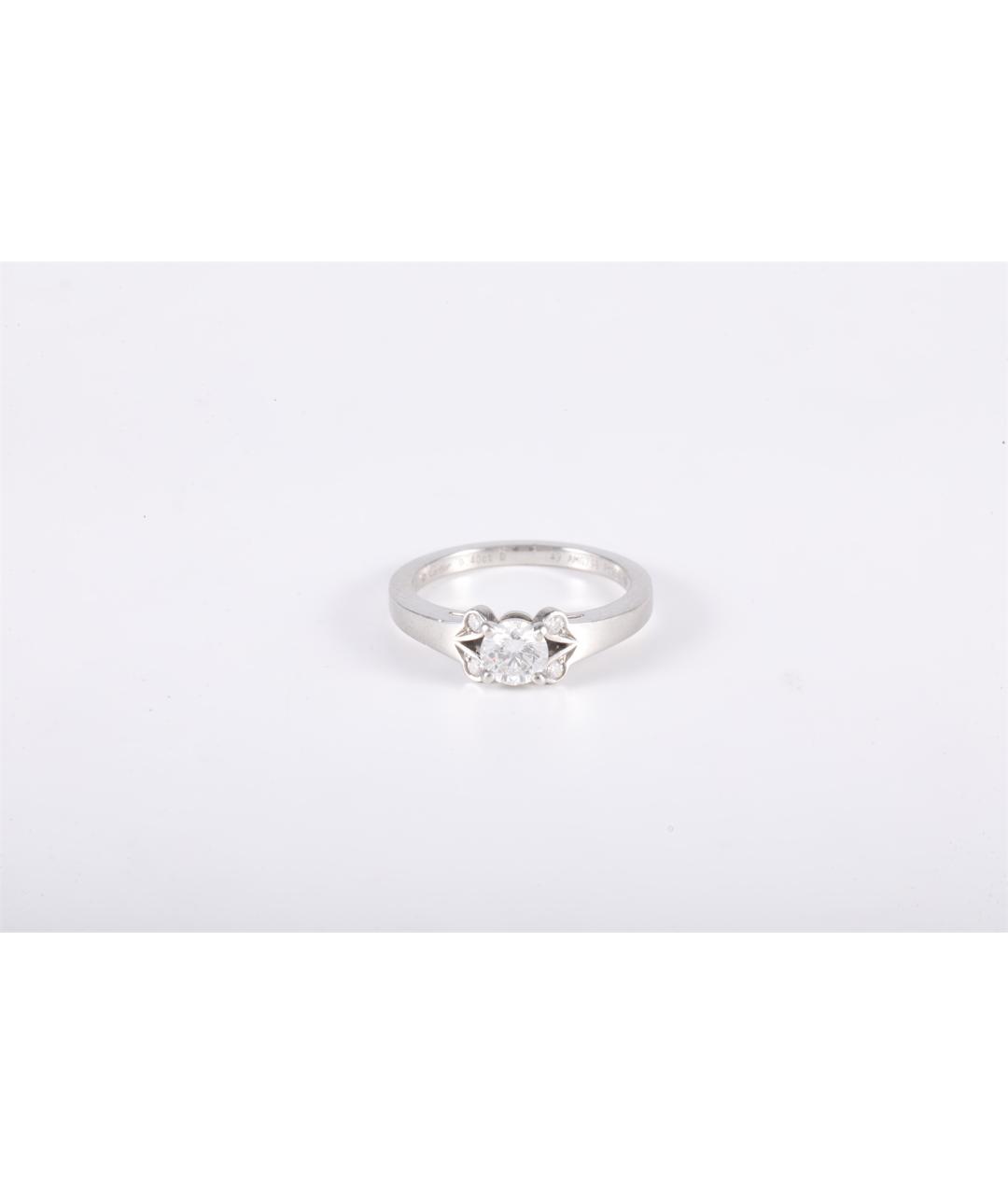 CARTIER Серебряное платиновое кольцо, фото 4