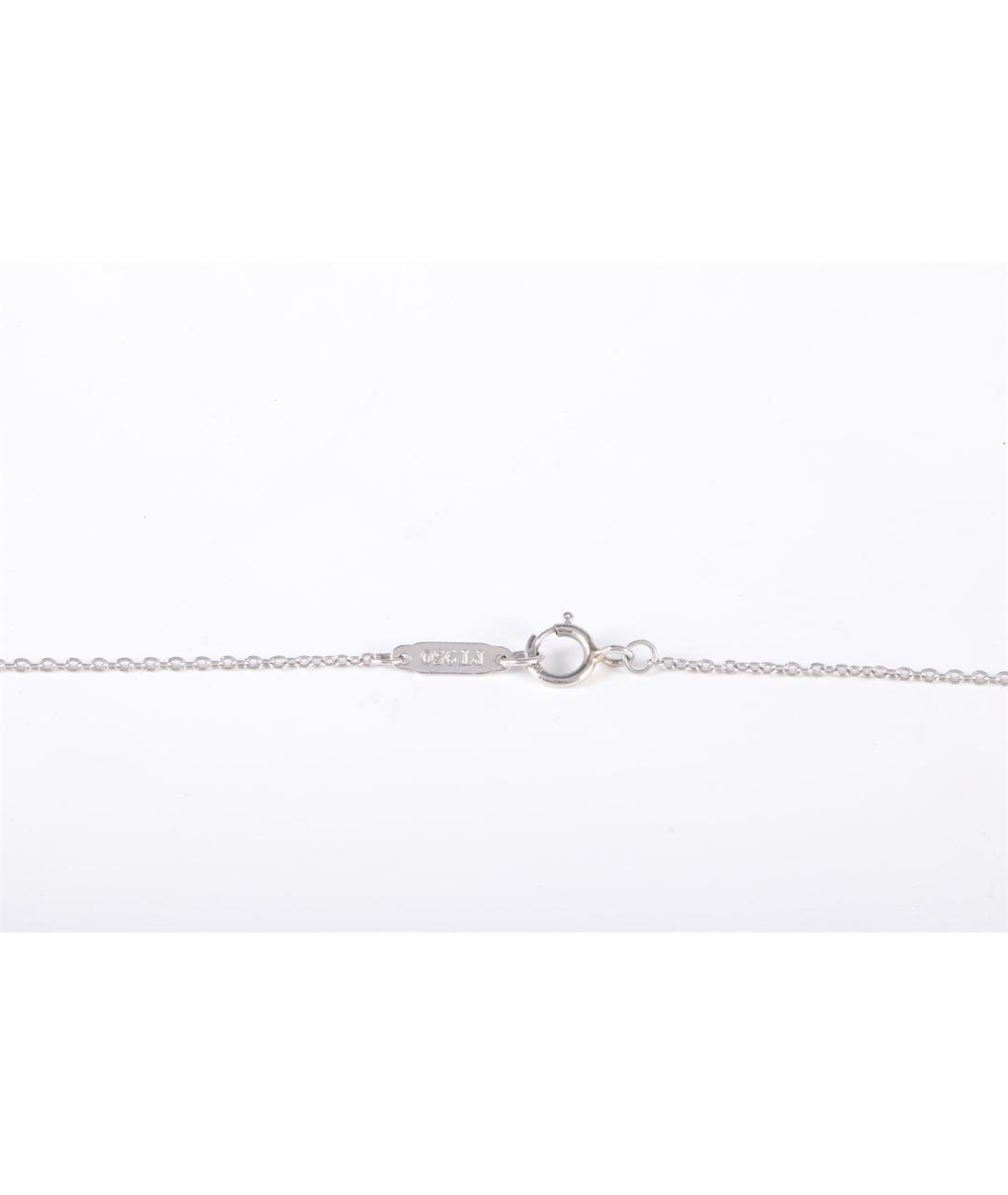 TIFFANY&CO Серебряное платиновое колье, фото 5