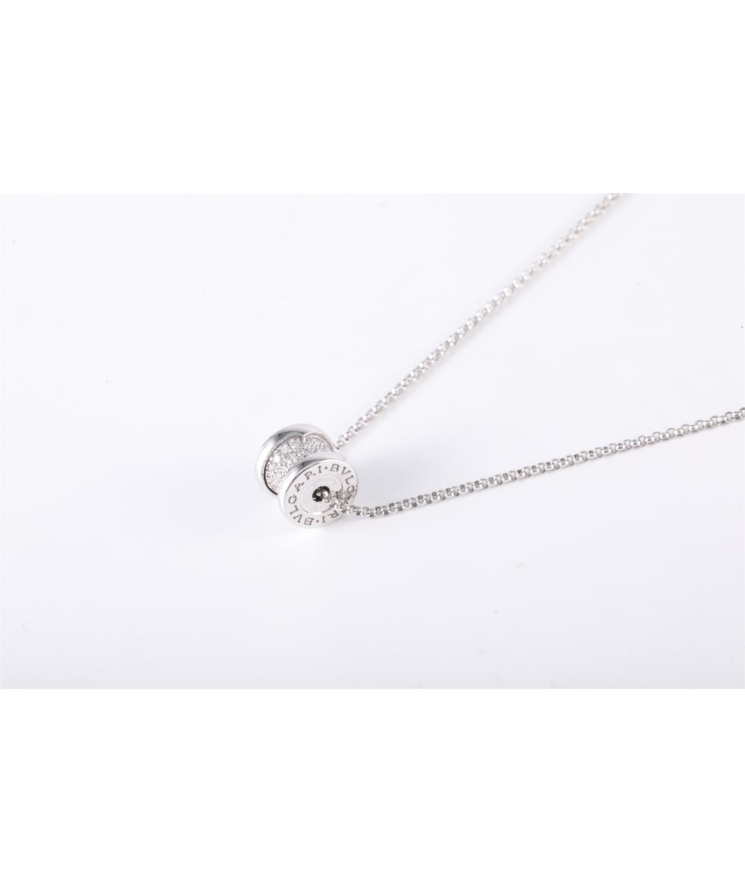 BVLGARI Серебряное колье из белого золота, фото 2