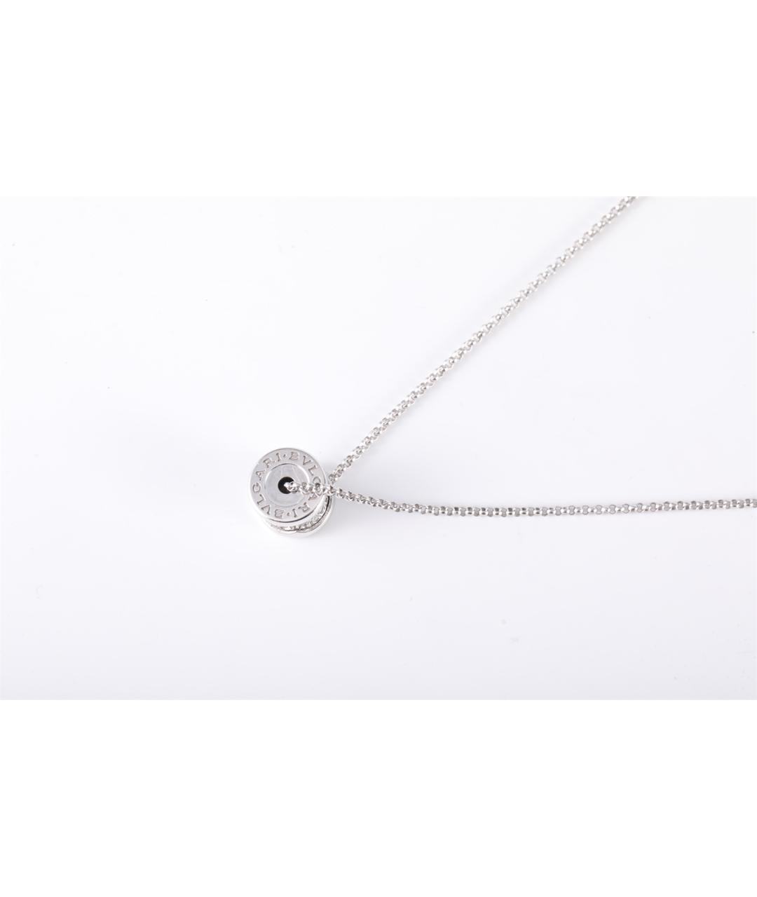 BVLGARI Серебряное колье из белого золота, фото 3