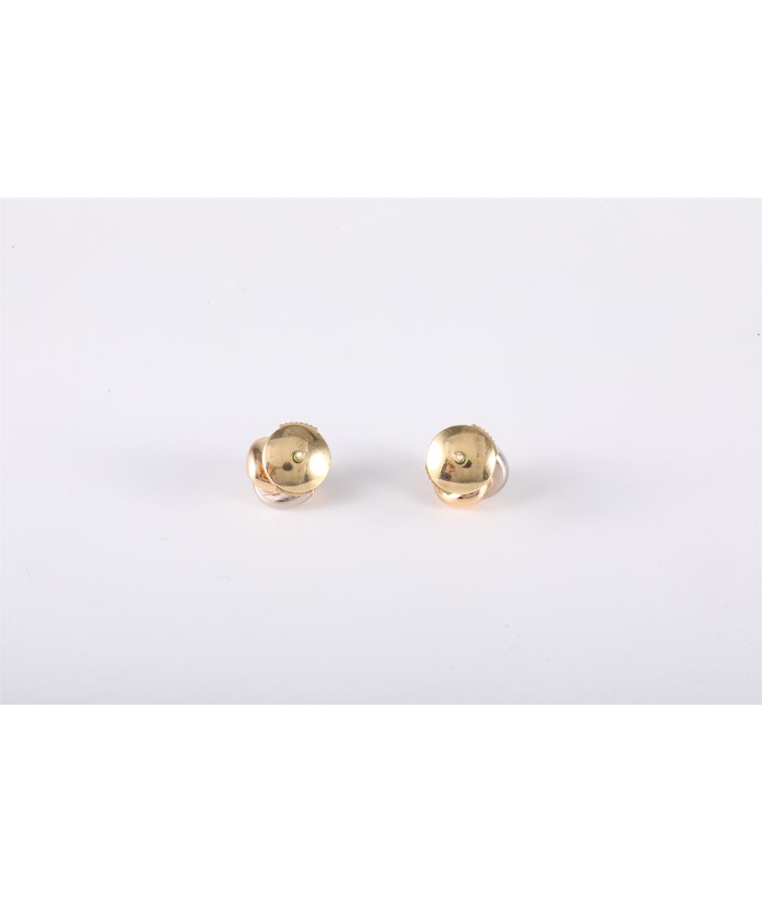 CARTIER Золотые серьги из желтого золота, фото 4
