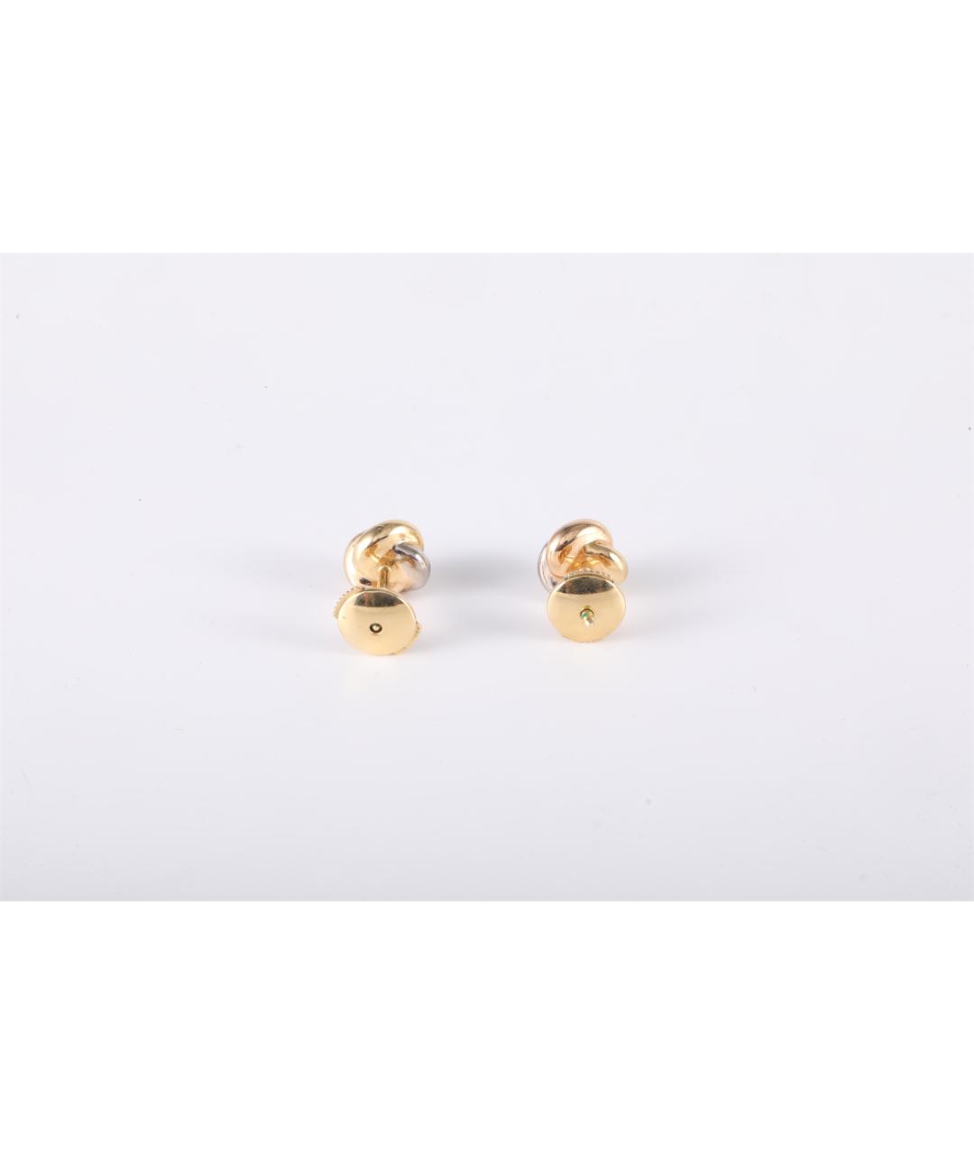 CARTIER Золотые серьги из желтого золота, фото 3