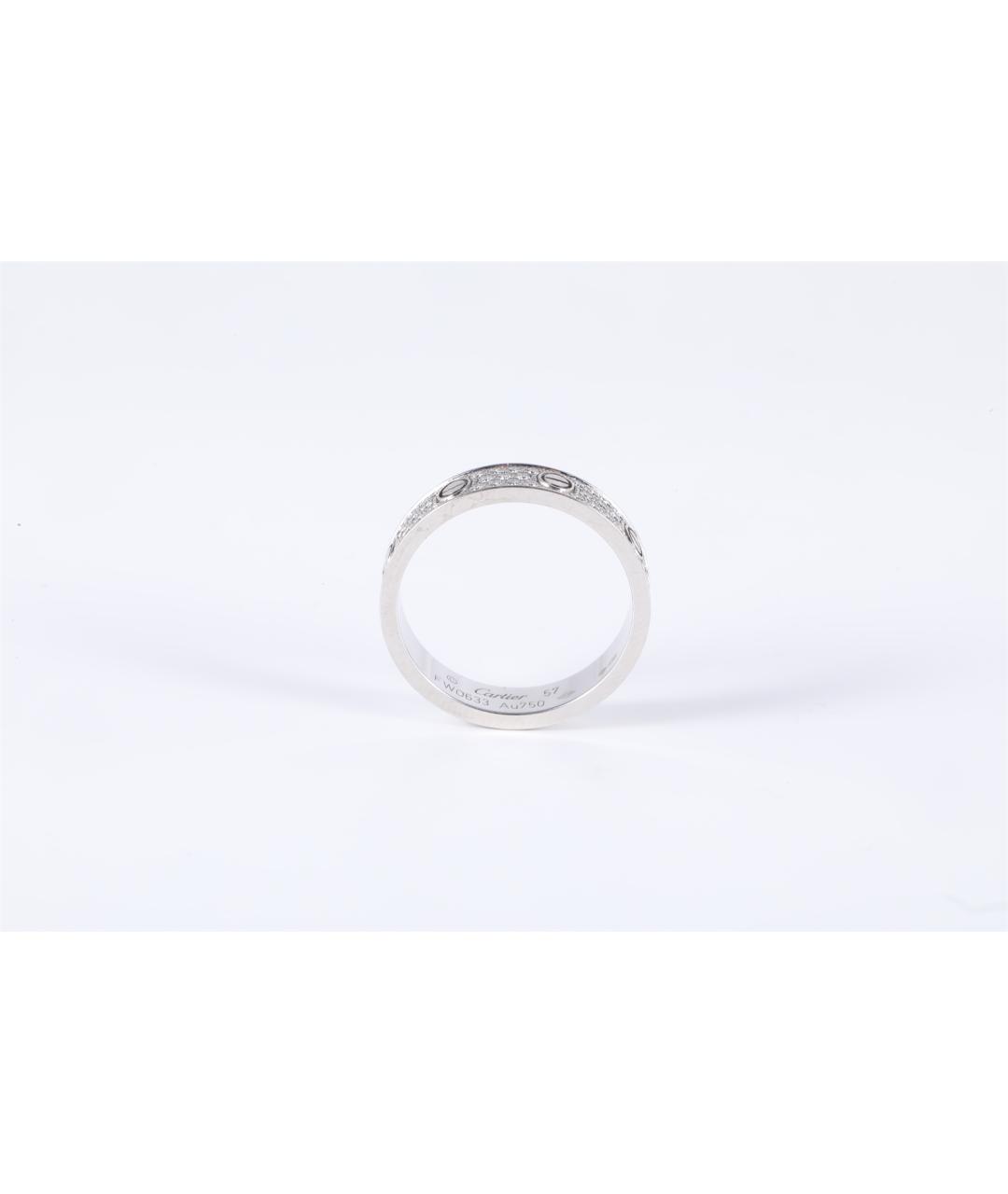 CARTIER Серебряное кольцо из белого золота, фото 3
