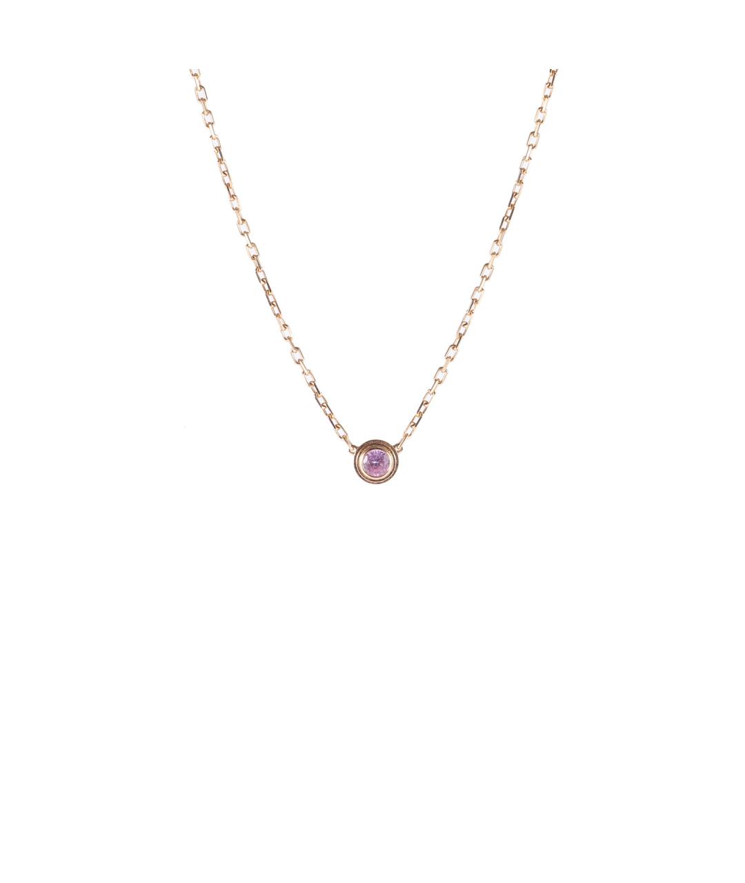 CARTIER Золотое колье из розового золота, фото 1
