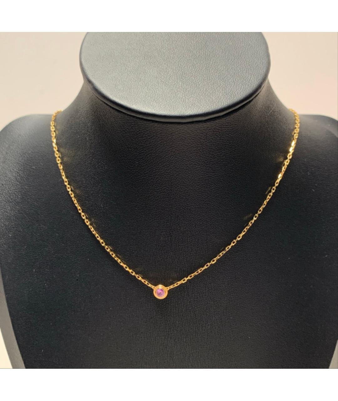CARTIER Золотое колье из розового золота, фото 8