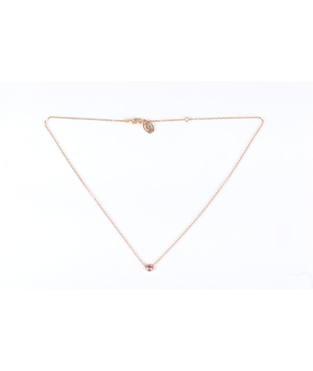 CARTIER Золотое колье из розового золота, фото 6