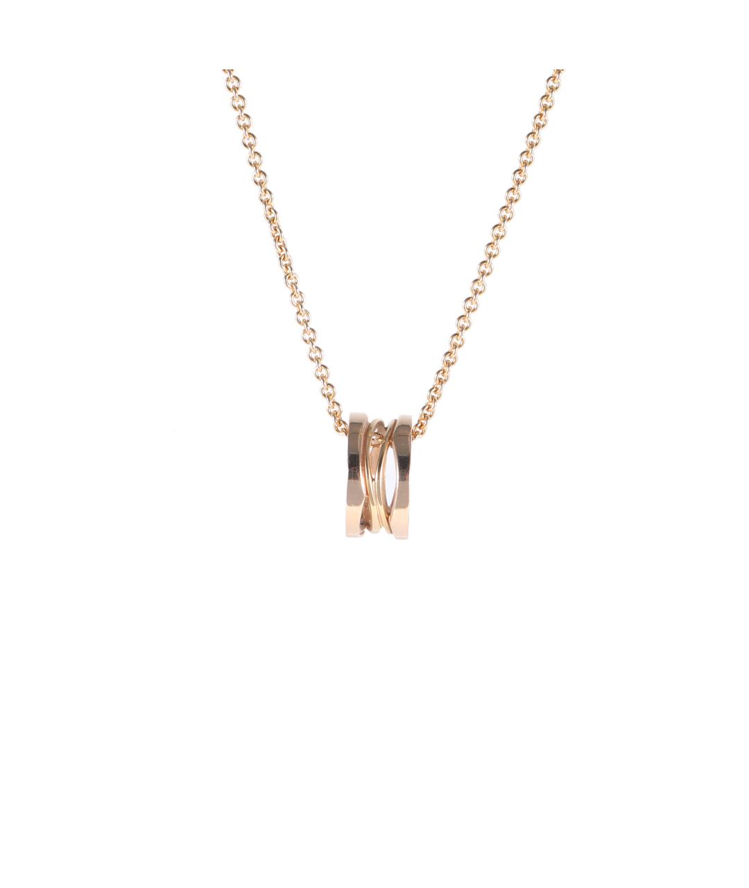 BVLGARI Золотое колье из розового золота, фото 1