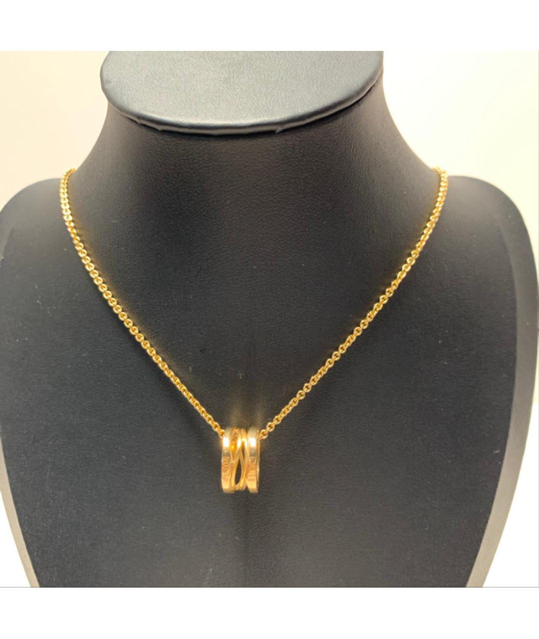 BVLGARI Золотое колье из розового золота, фото 8
