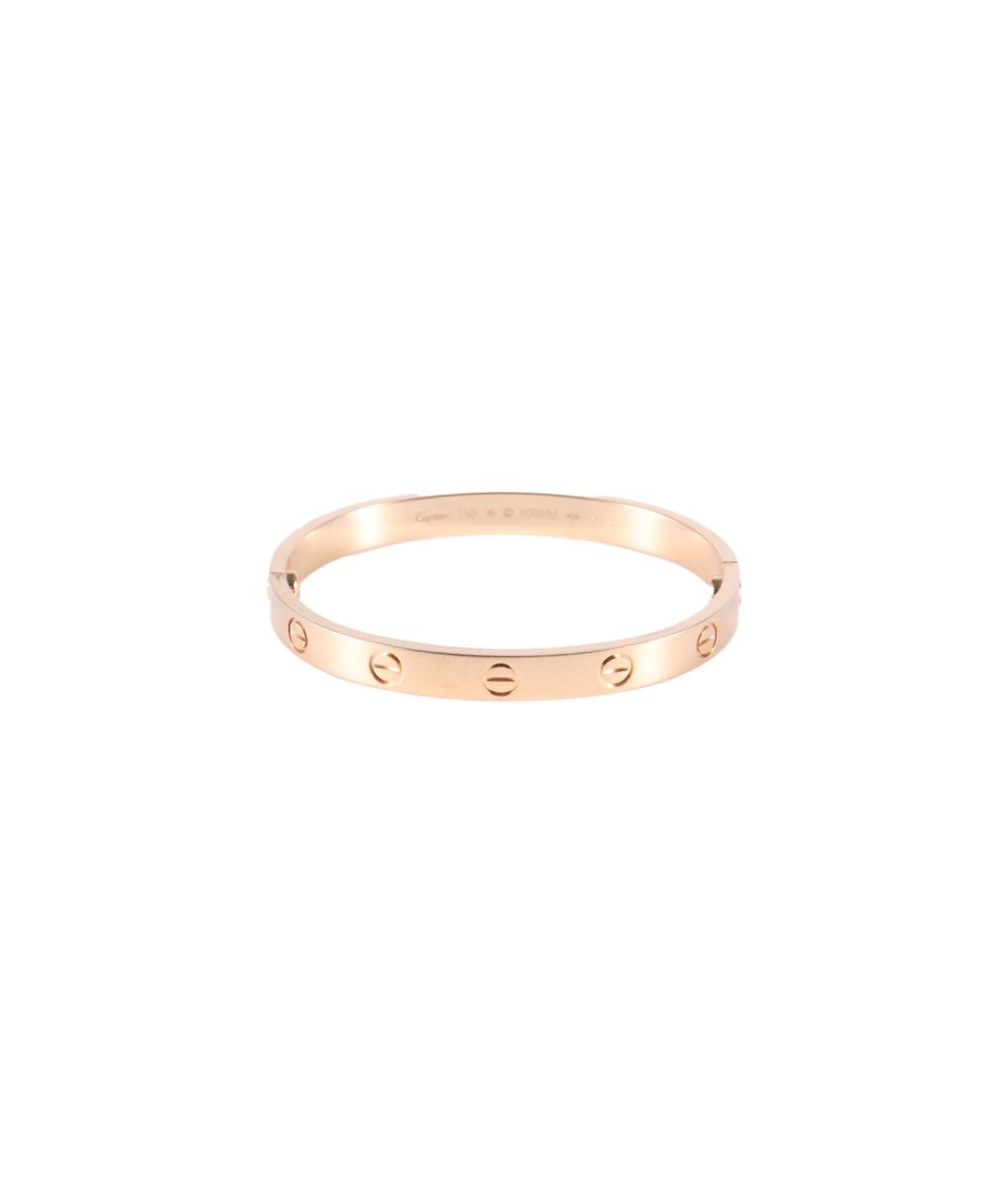 CARTIER Золотой браслет из розового золота, фото 1