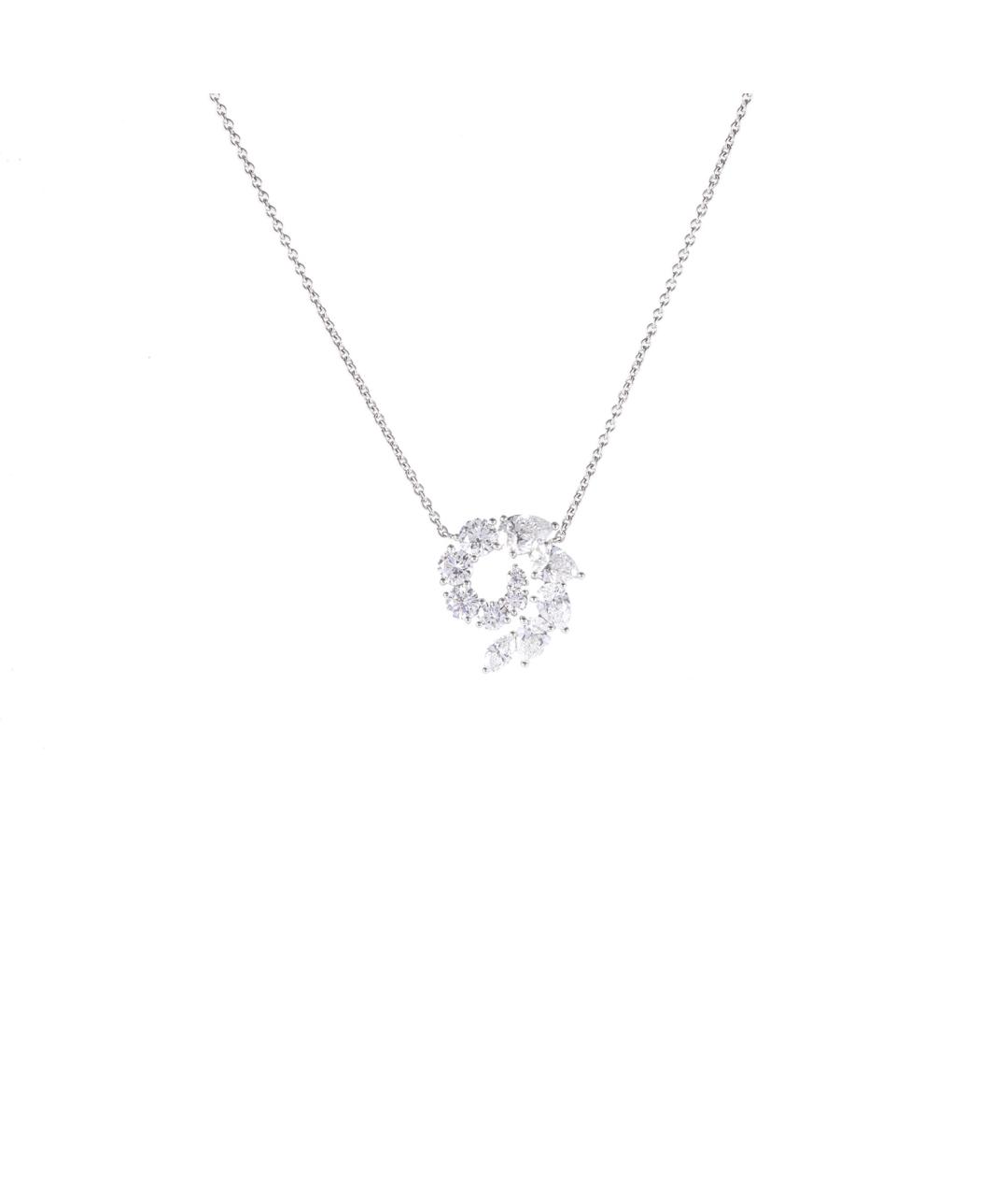 Harry Winston Серебряное платиновое колье, фото 1