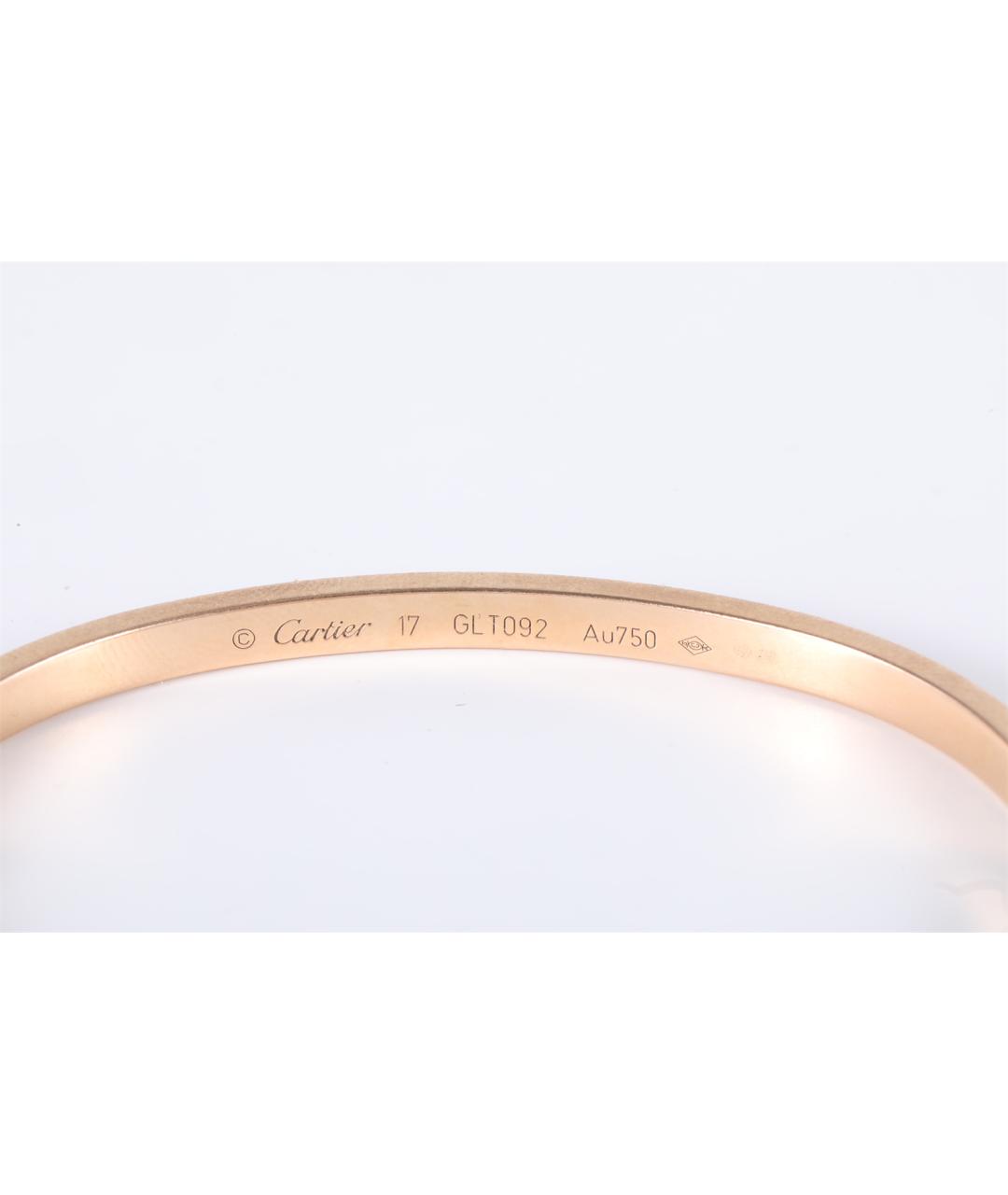 CARTIER Золотой браслет из розового золота, фото 4
