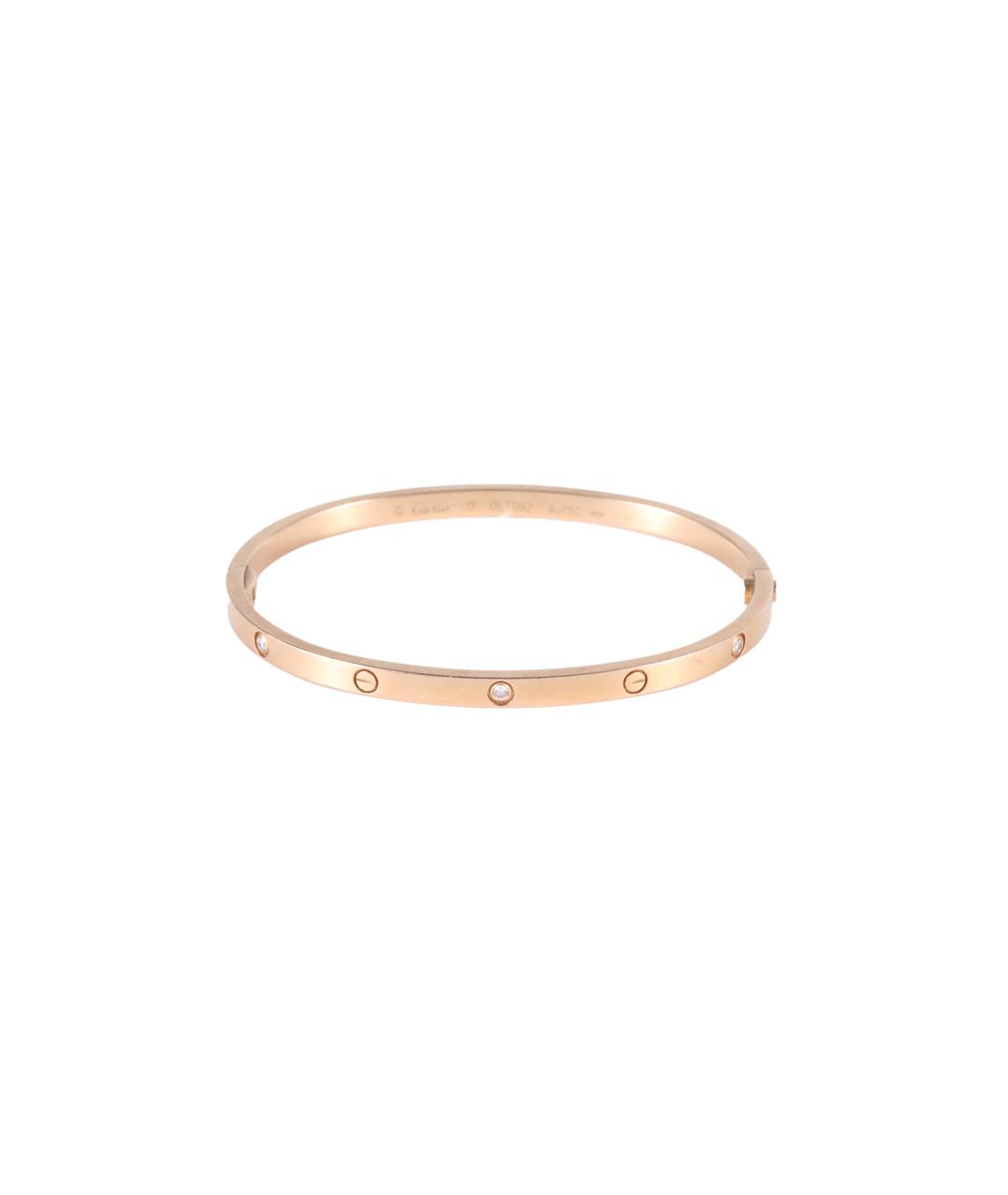 CARTIER Золотой браслет из розового золота, фото 1