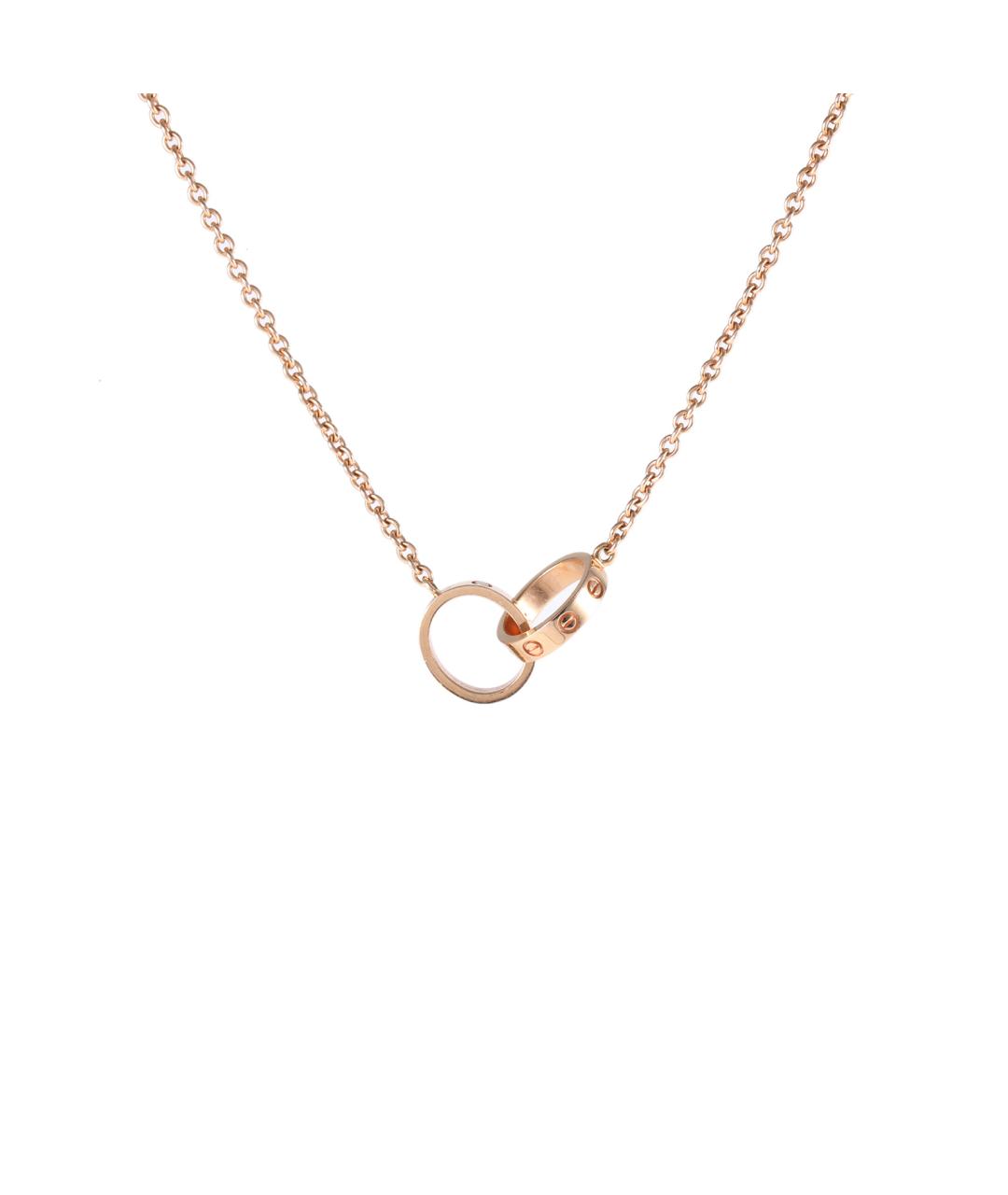 CARTIER Золотое колье из розового золота, фото 1