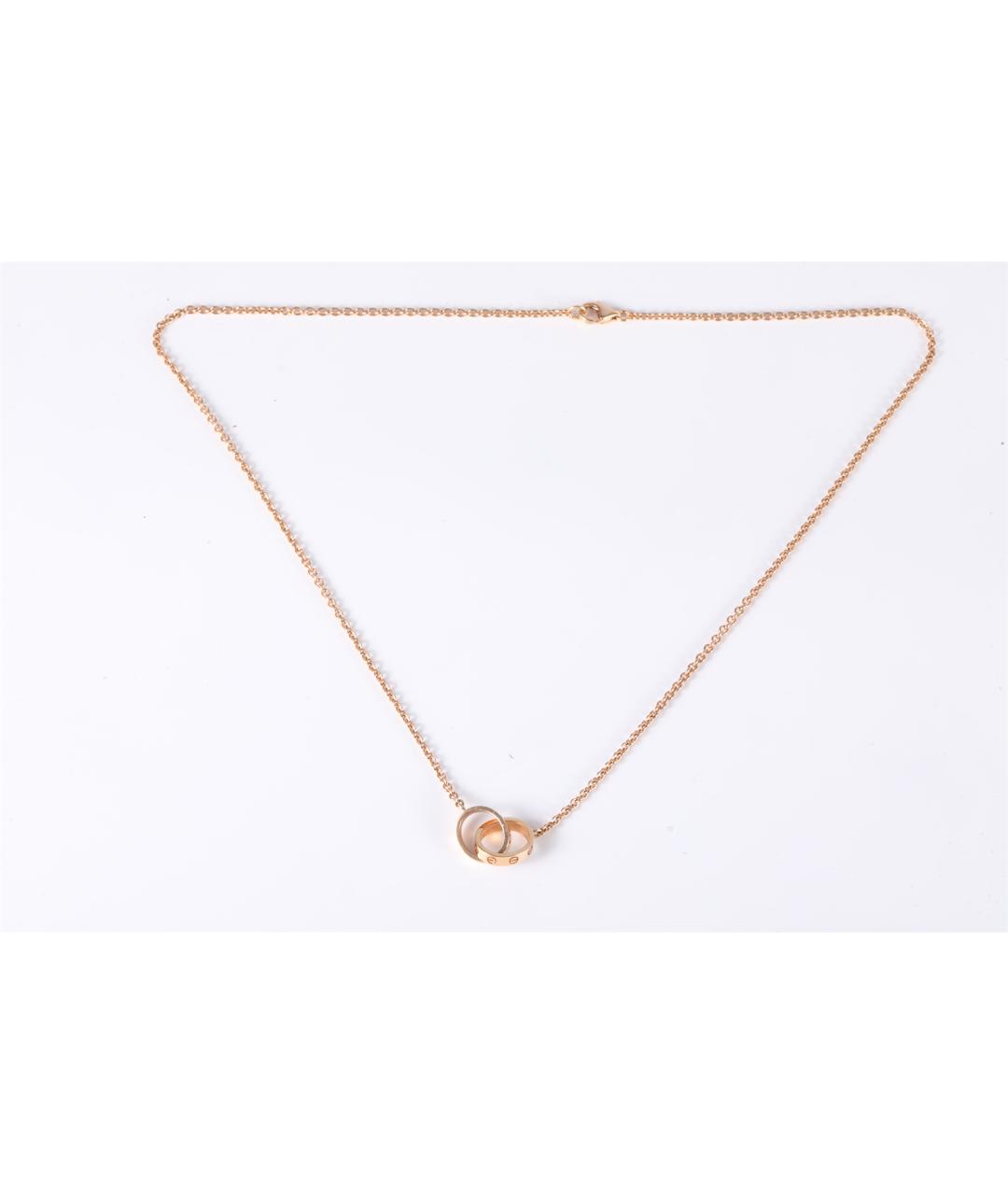 CARTIER Золотое колье из розового золота, фото 6