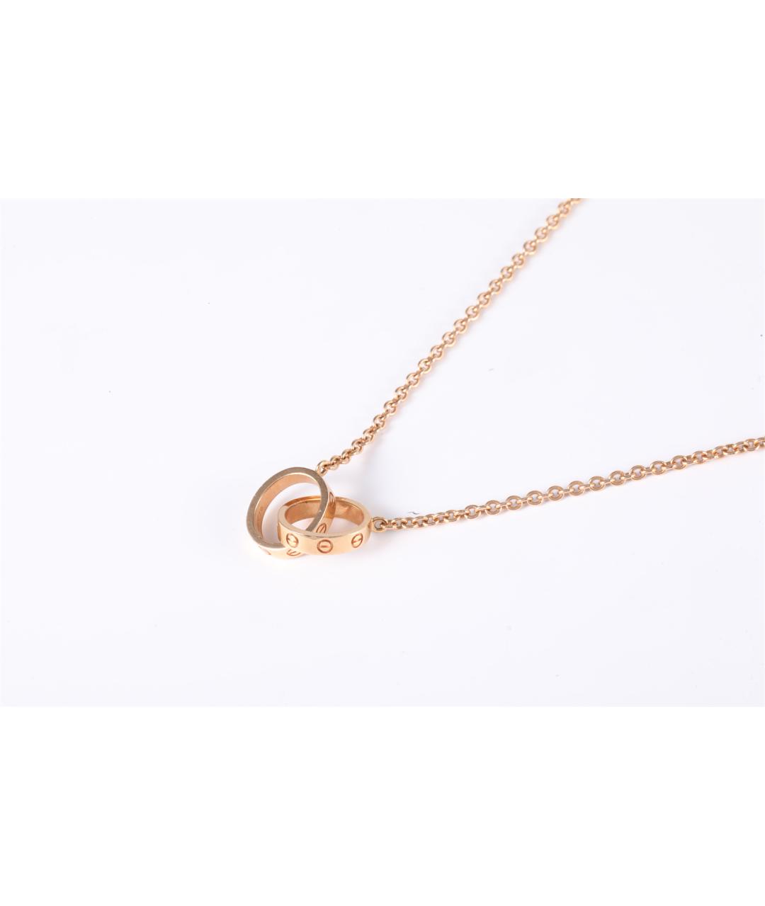 CARTIER Золотое колье из розового золота, фото 2