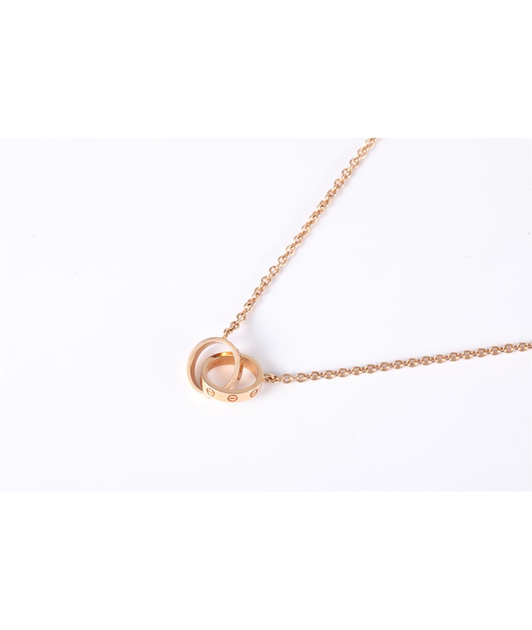 CARTIER Золотое колье из розового золота, фото 3