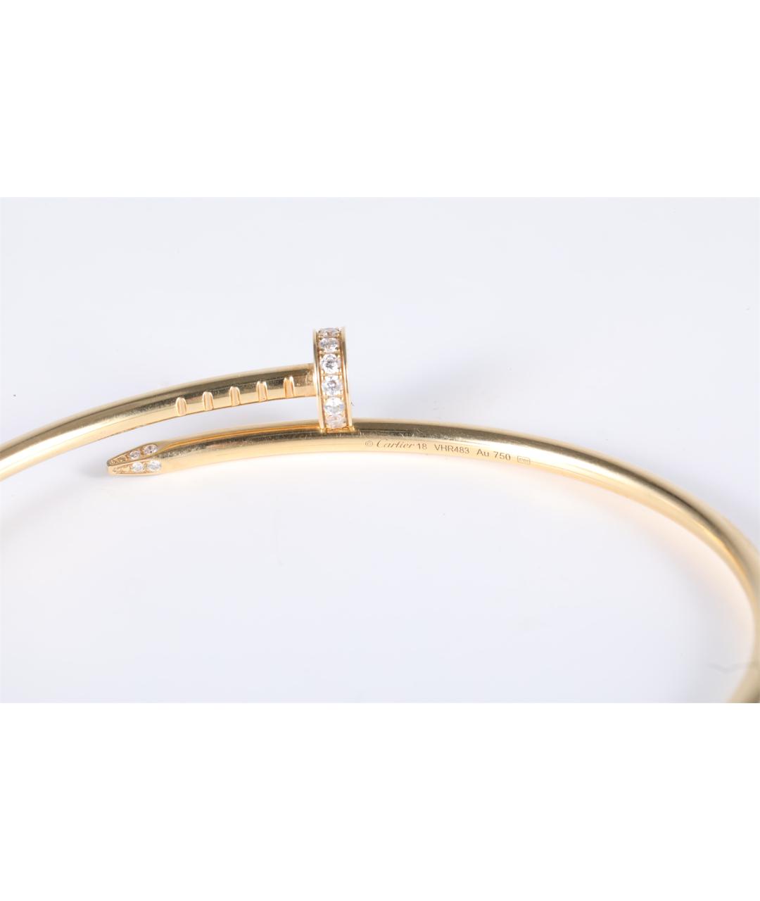 CARTIER Золотой браслет из желтого золота, фото 4