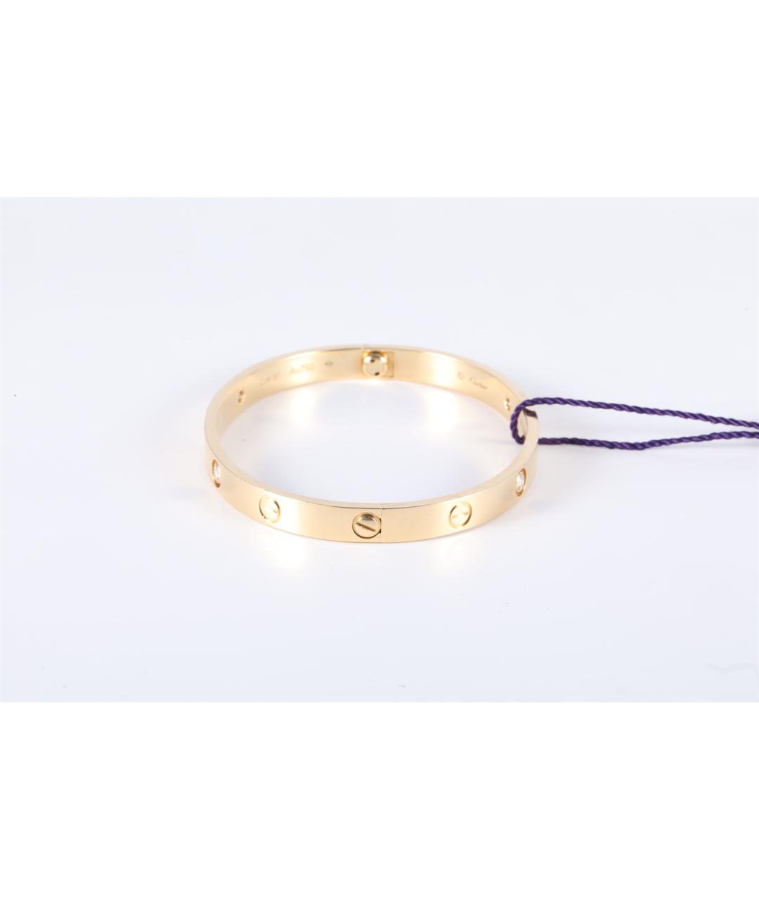 CARTIER Золотой браслет из желтого золота, фото 2