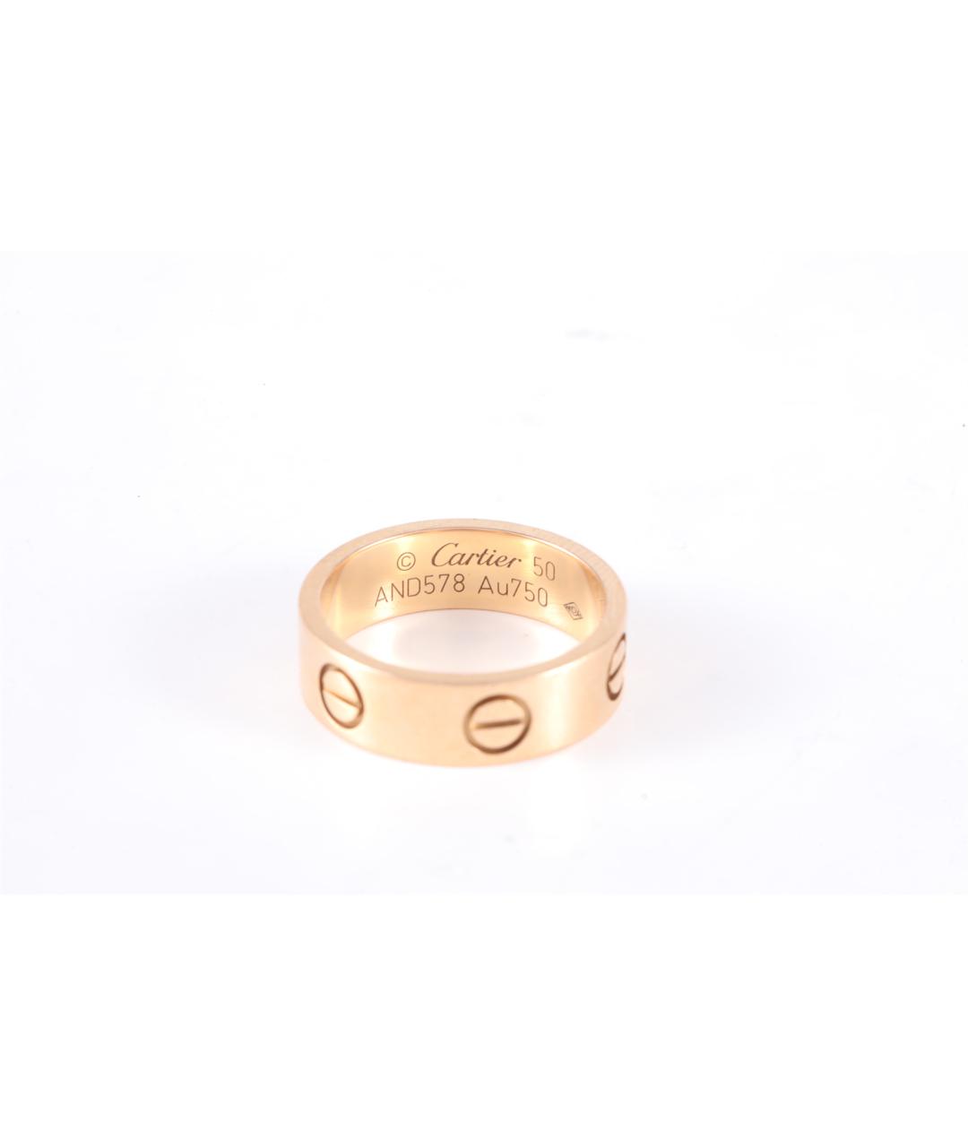 CARTIER Золотое кольцо из розового золота, фото 6