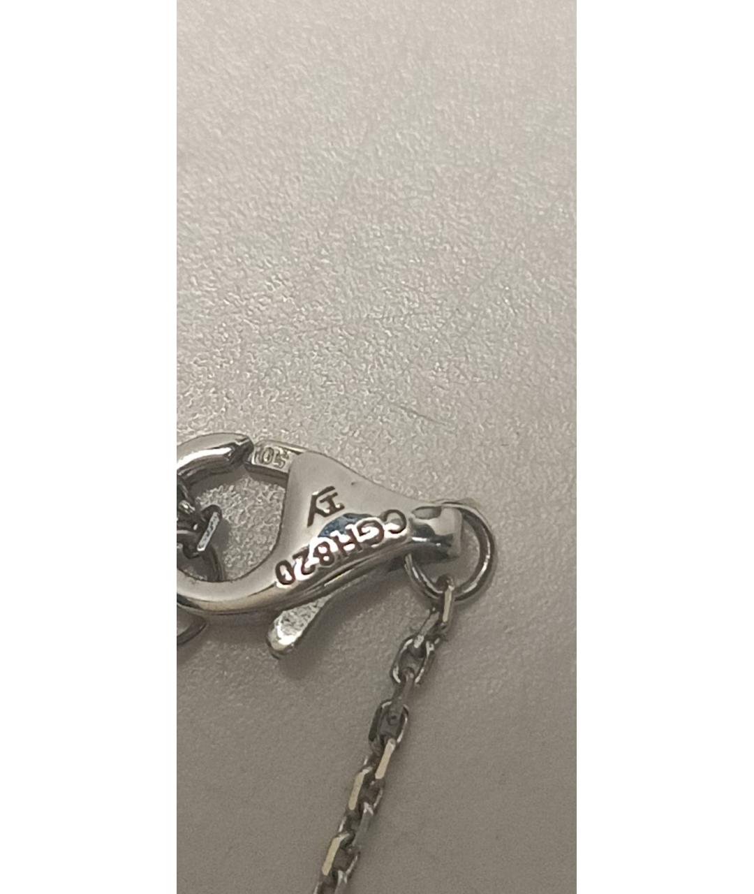 CARTIER Серебряное колье из белого золота, фото 8