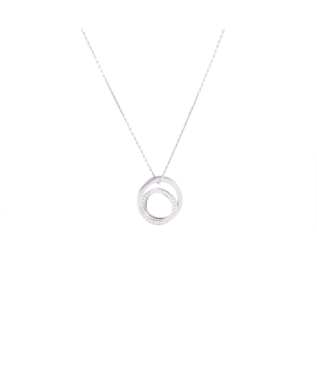 CARTIER Серебряное колье из белого золота, фото 1