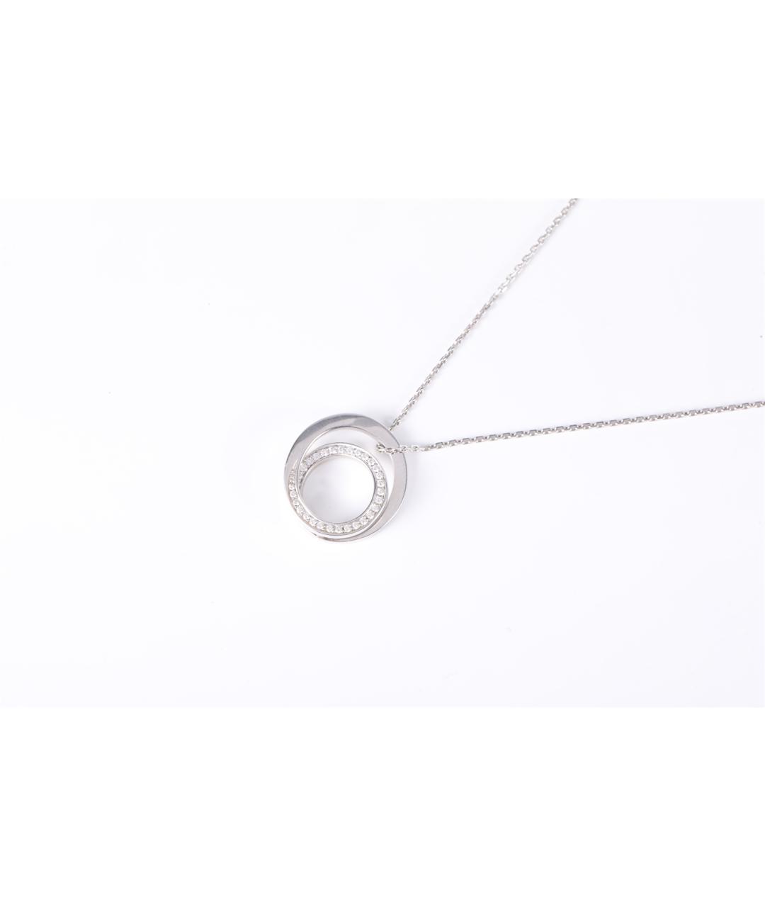 CARTIER Серебряное колье из белого золота, фото 2
