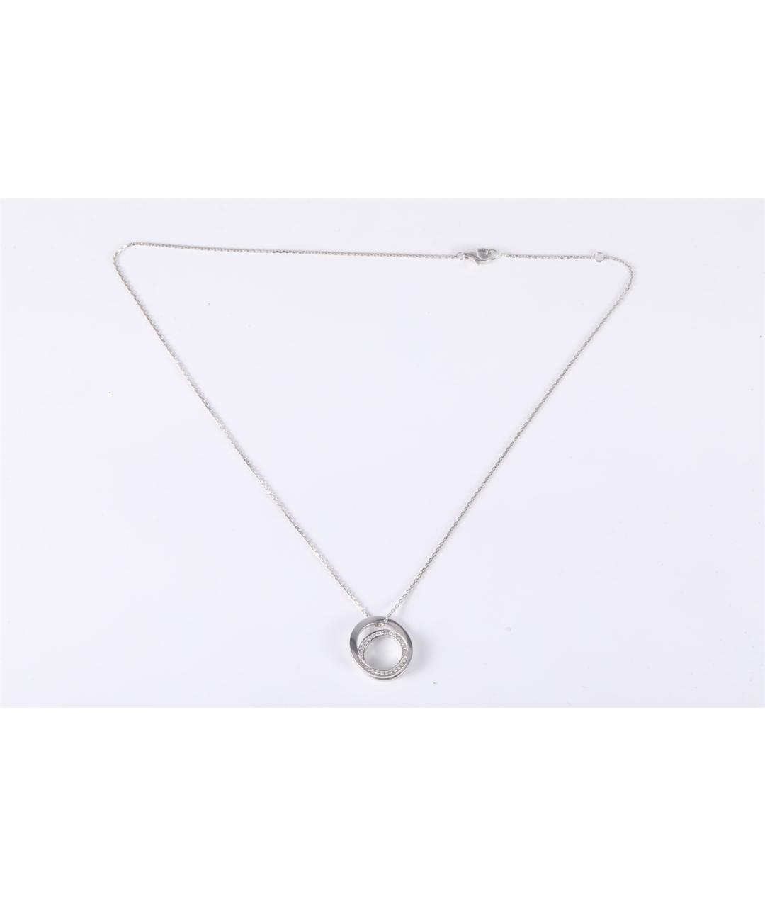 CARTIER Серебряное колье из белого золота, фото 6