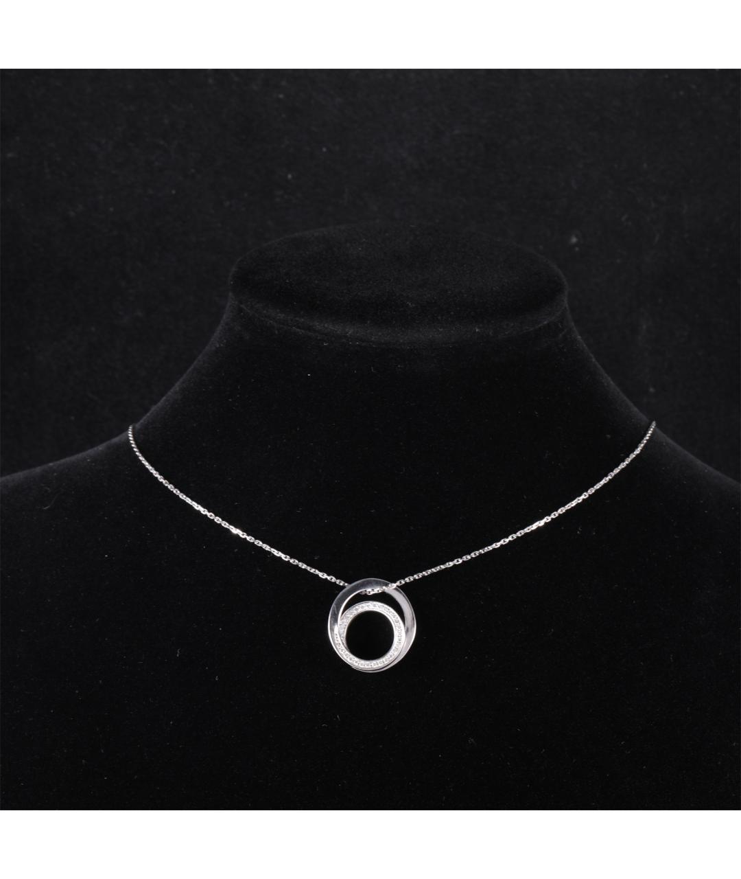 CARTIER Серебряное колье из белого золота, фото 7