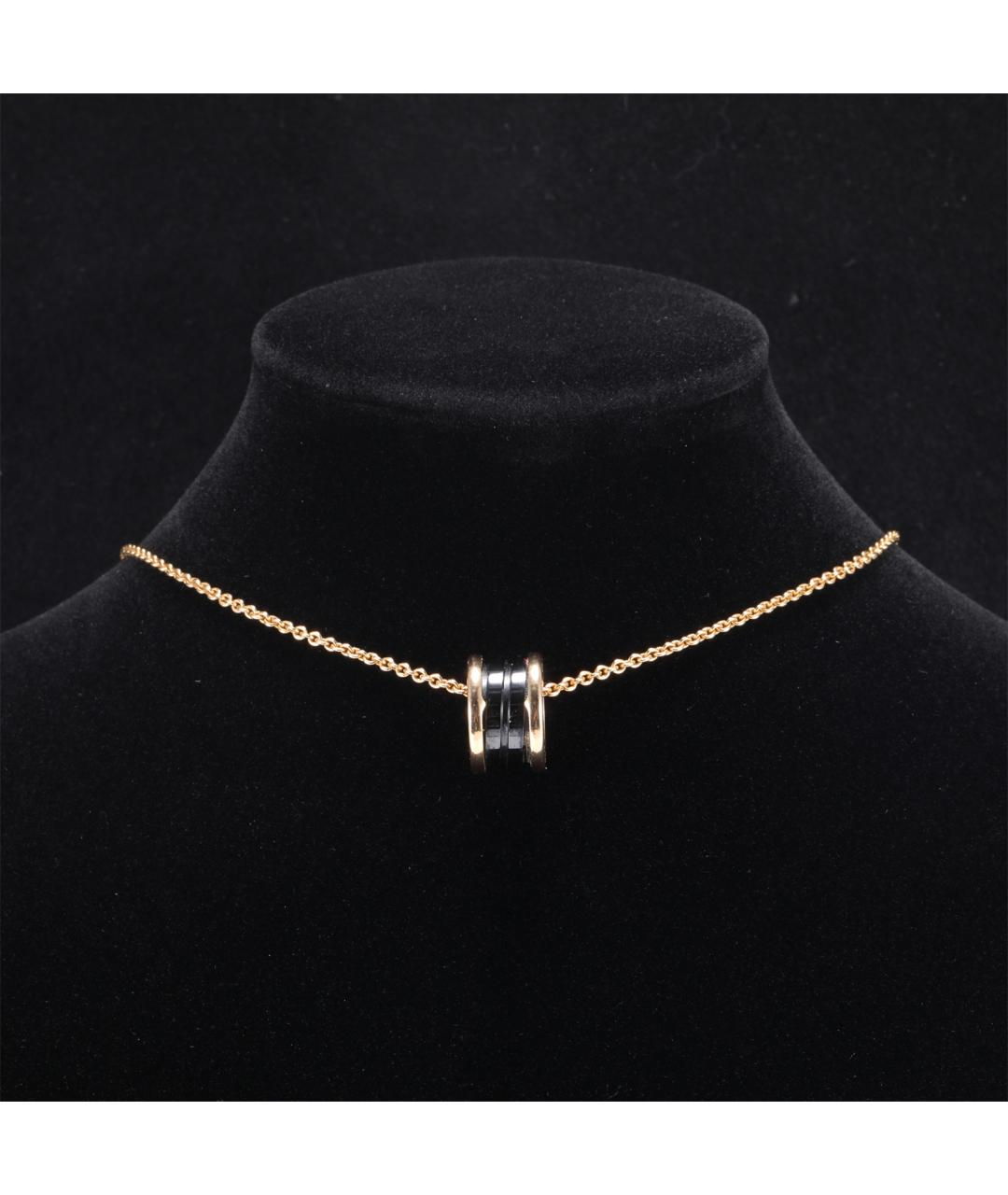 BVLGARI Золотое колье из розового золота, фото 7