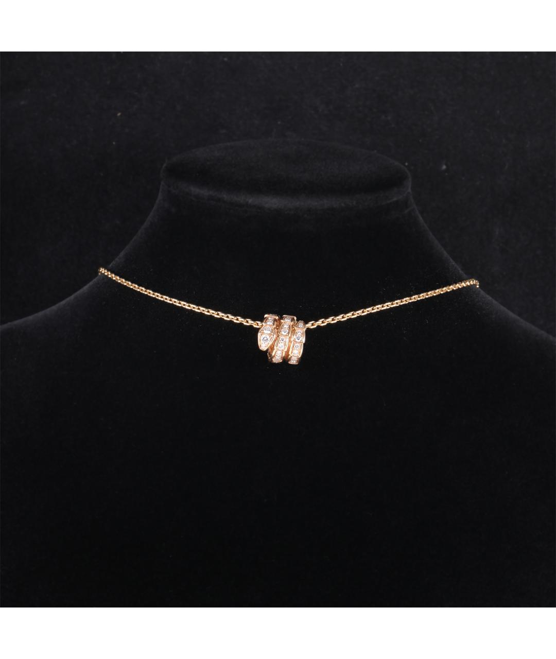 BVLGARI Золотое колье из желтого золота, фото 7