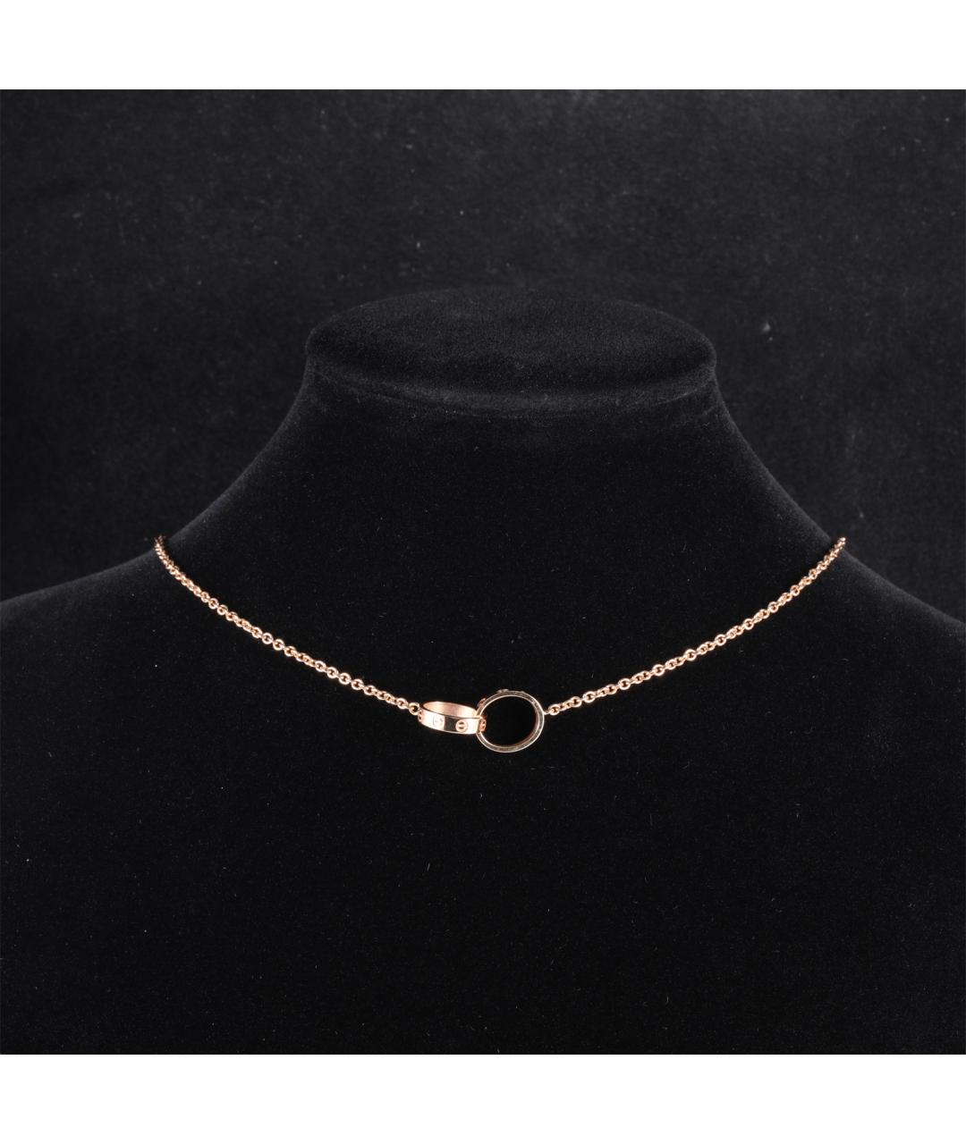 CARTIER Золотое колье из розового золота, фото 7