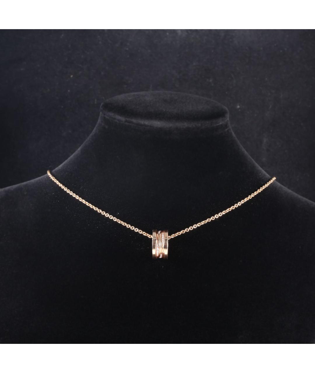 BVLGARI Золотое колье из розового золота, фото 7