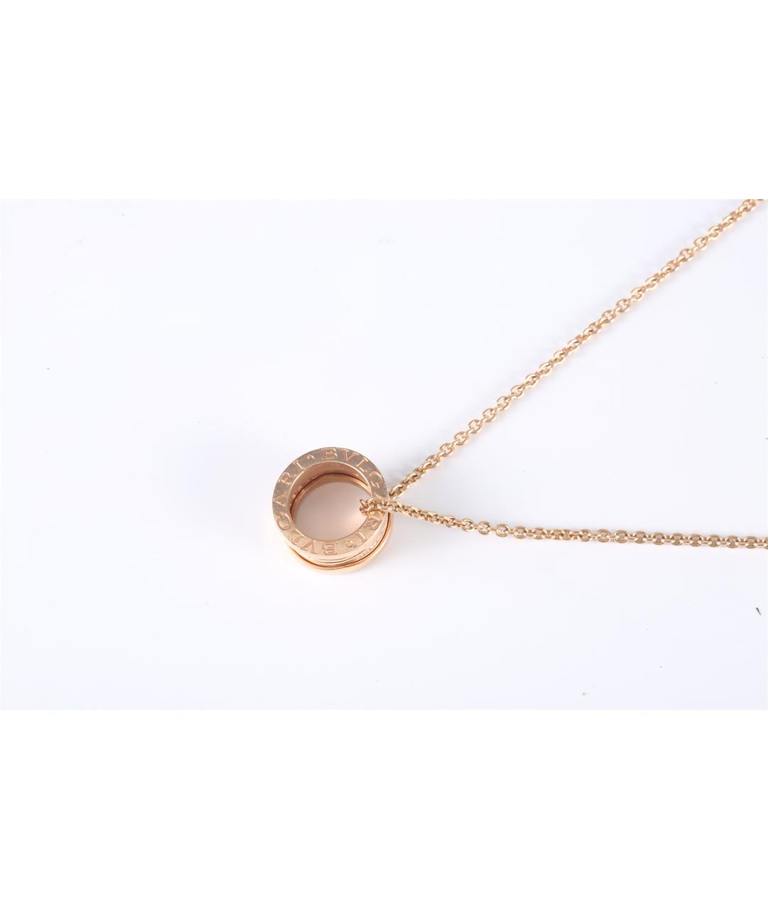 BVLGARI Золотое колье из розового золота, фото 3