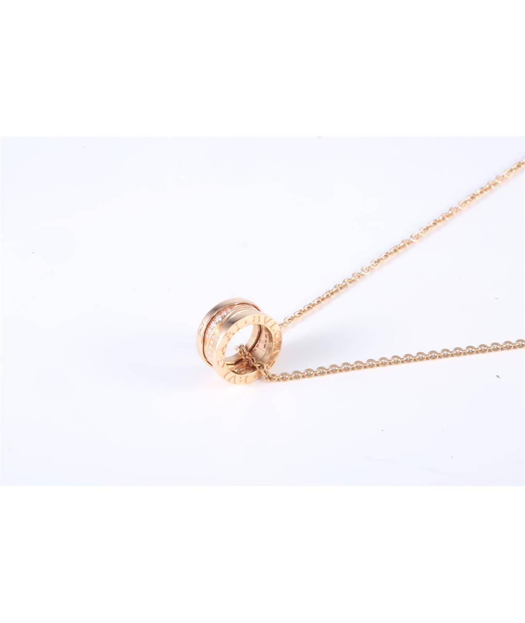 BVLGARI Золотое колье из розового золота, фото 2