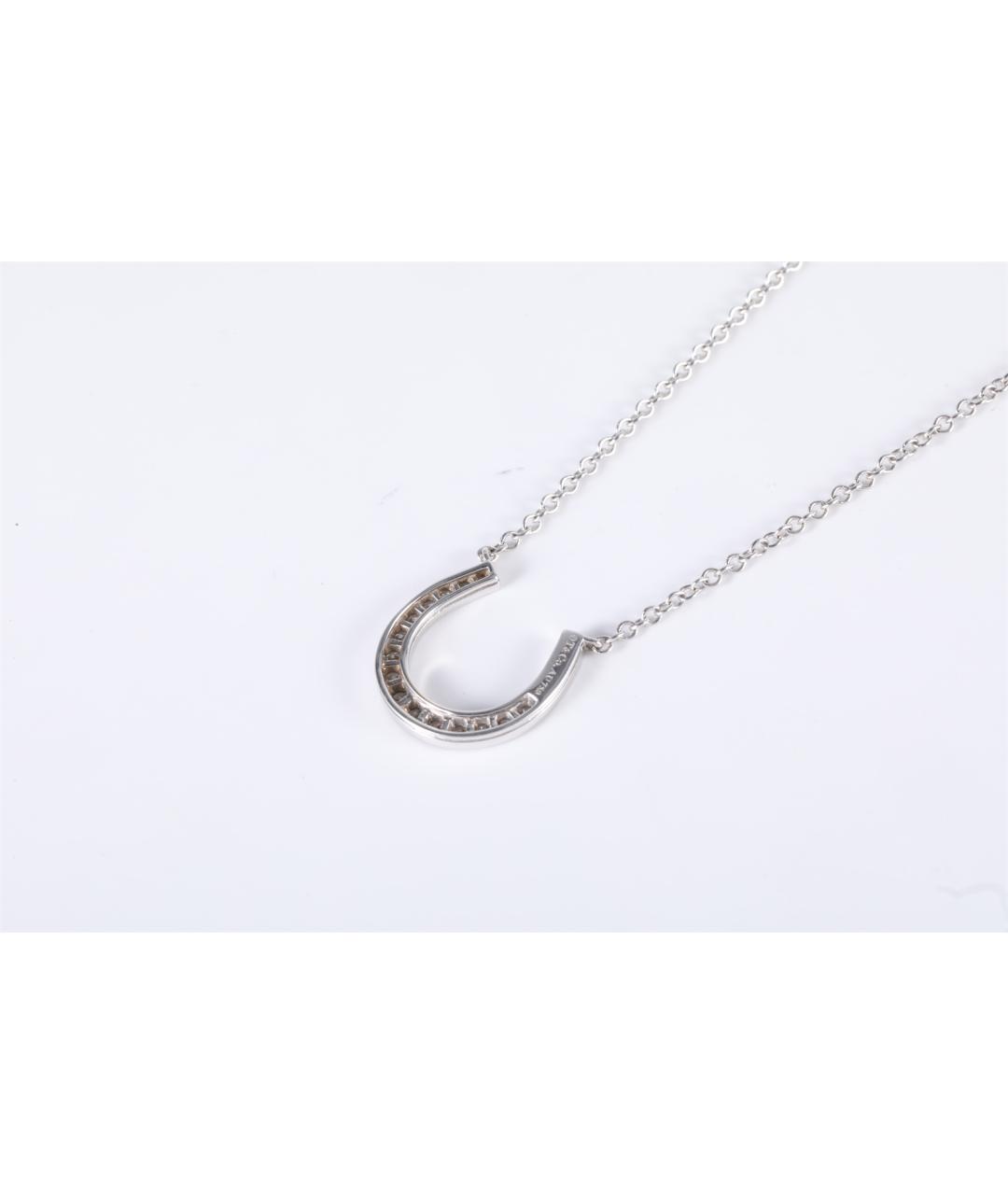 TIFFANY&CO Серебряное колье из белого золота, фото 3