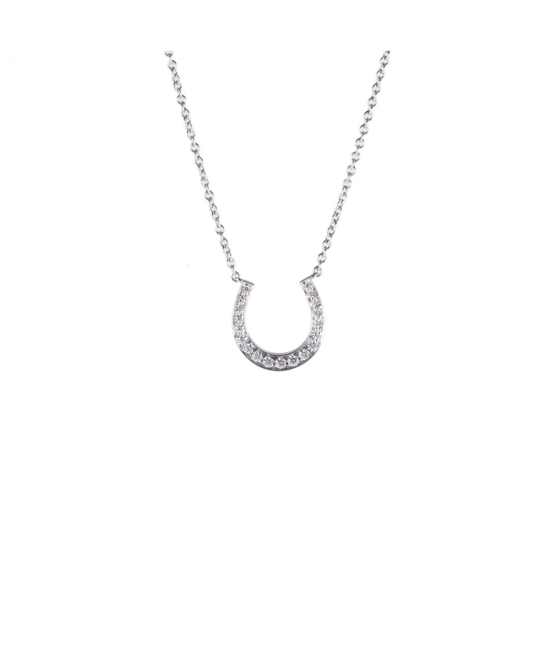 TIFFANY&CO Серебряное колье из белого золота, фото 1