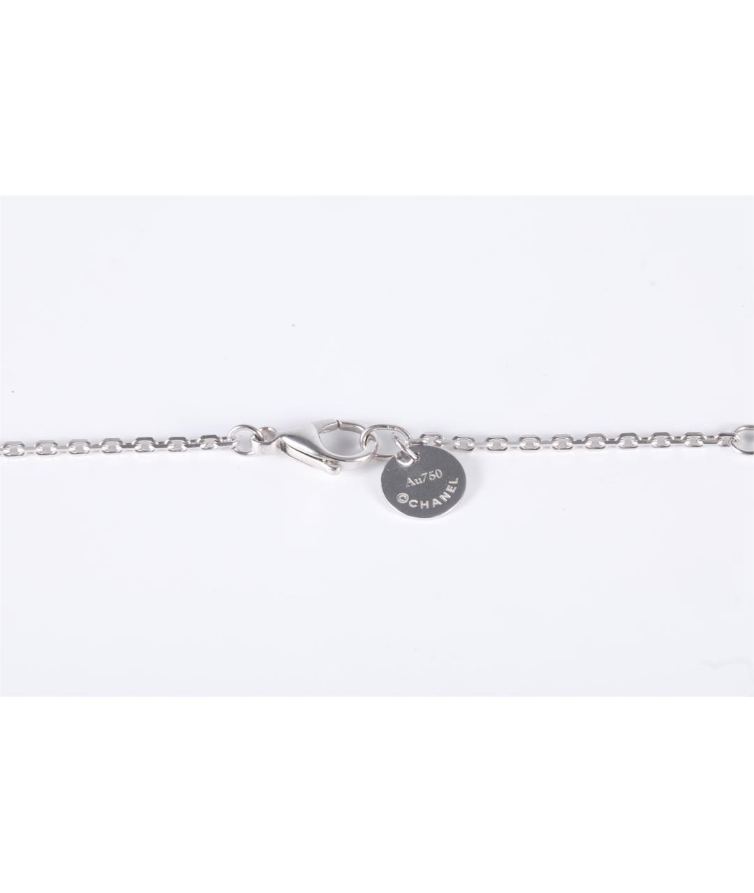 CHANEL Серебряное колье из белого золота, фото 5