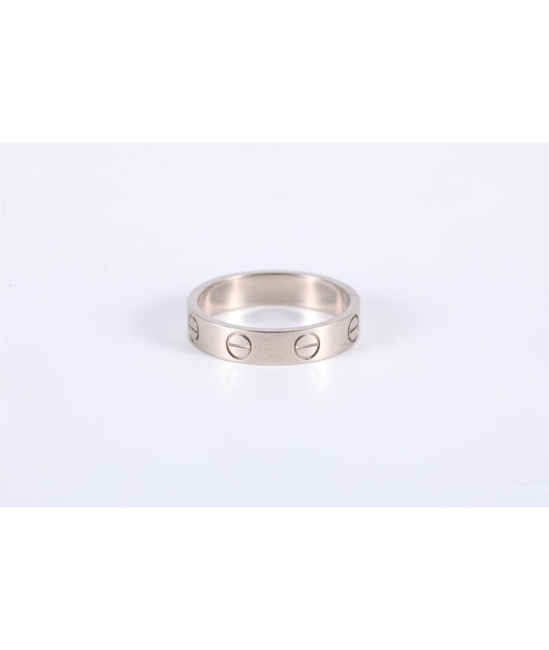 CARTIER Серебряное кольцо из белого золота, фото 5