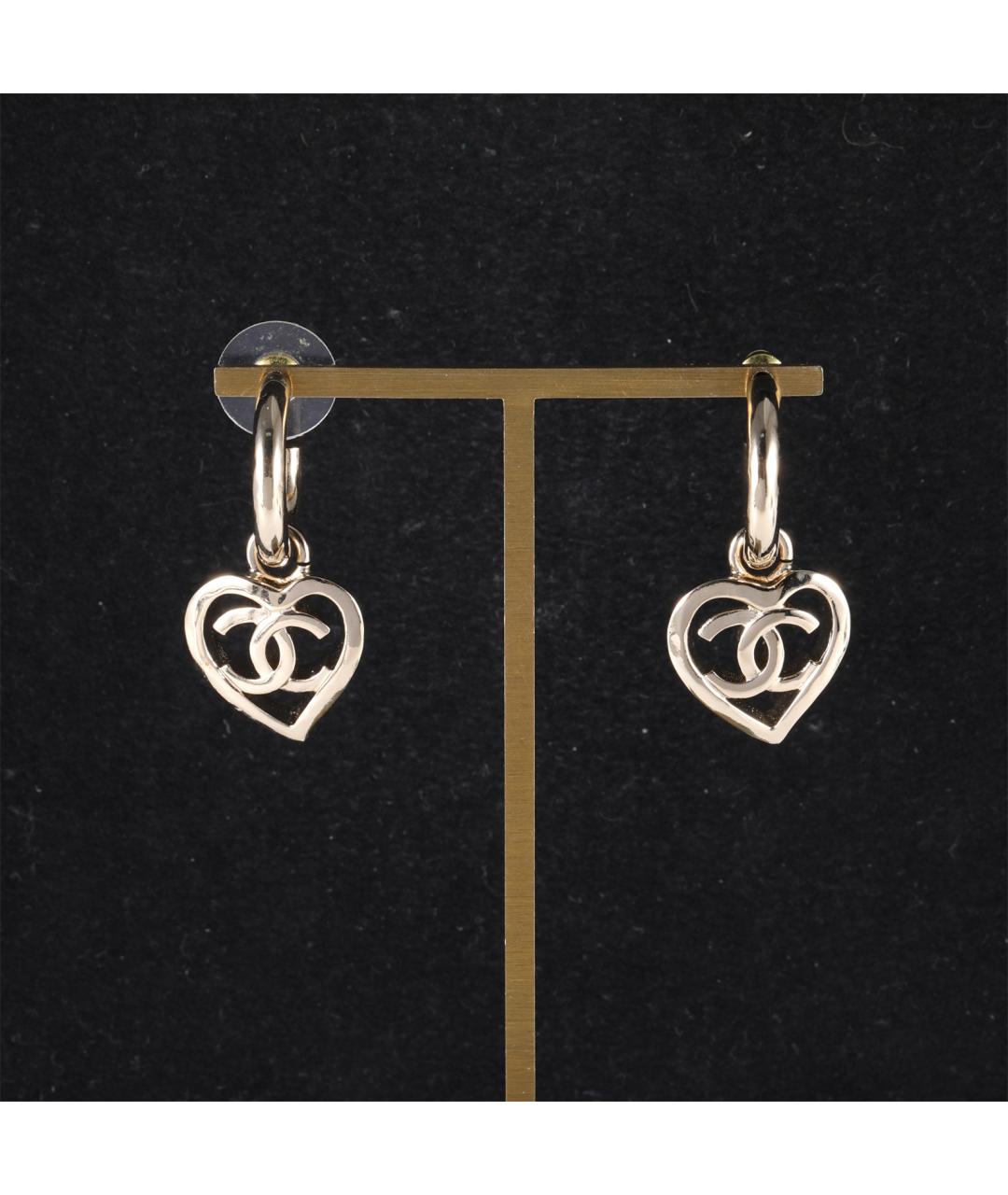 CHANEL Серебряные латунные серьги, фото 7